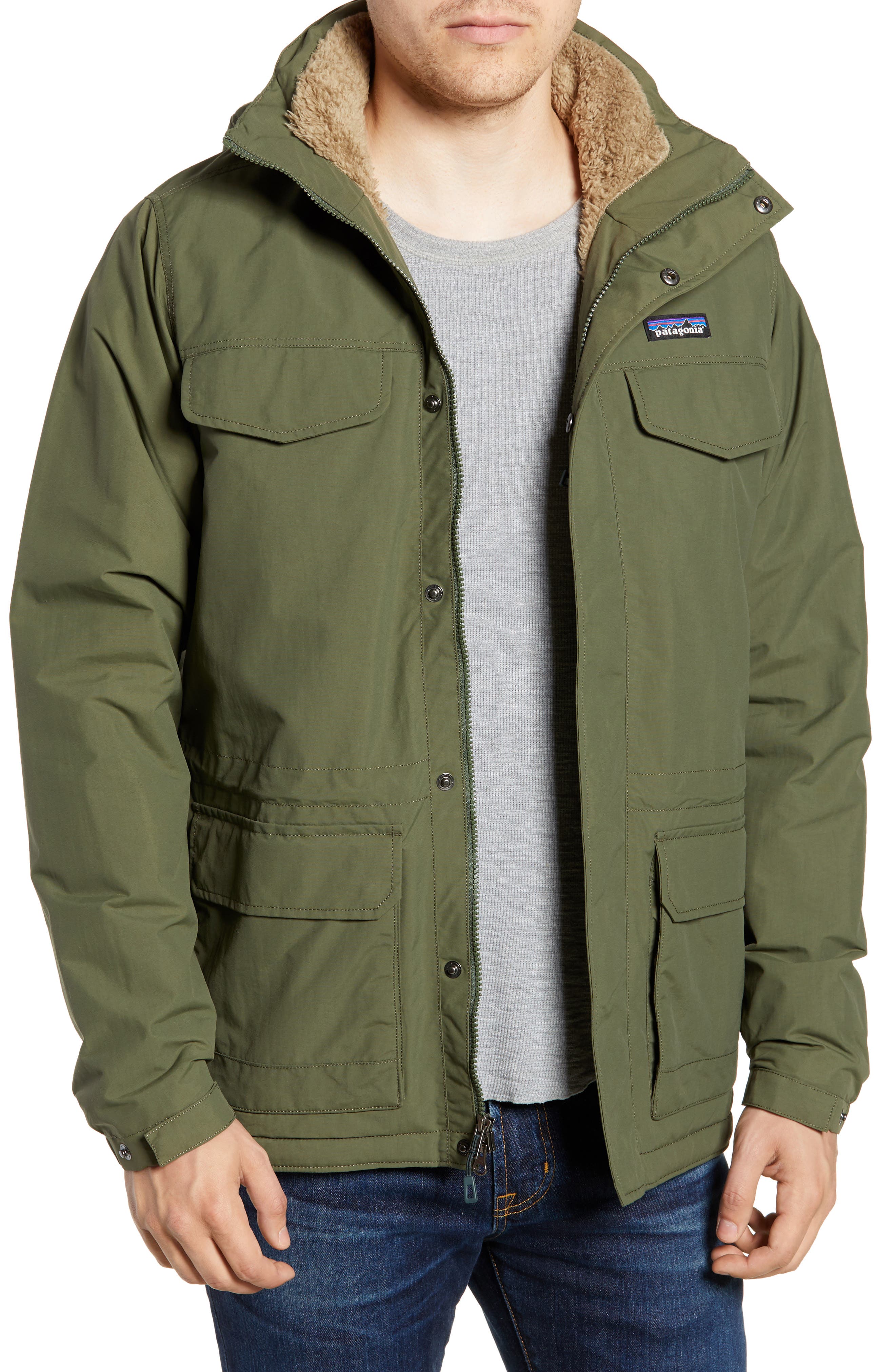 Patagonia Isthmus Wind Resistant Water Repellent Hooded Parka