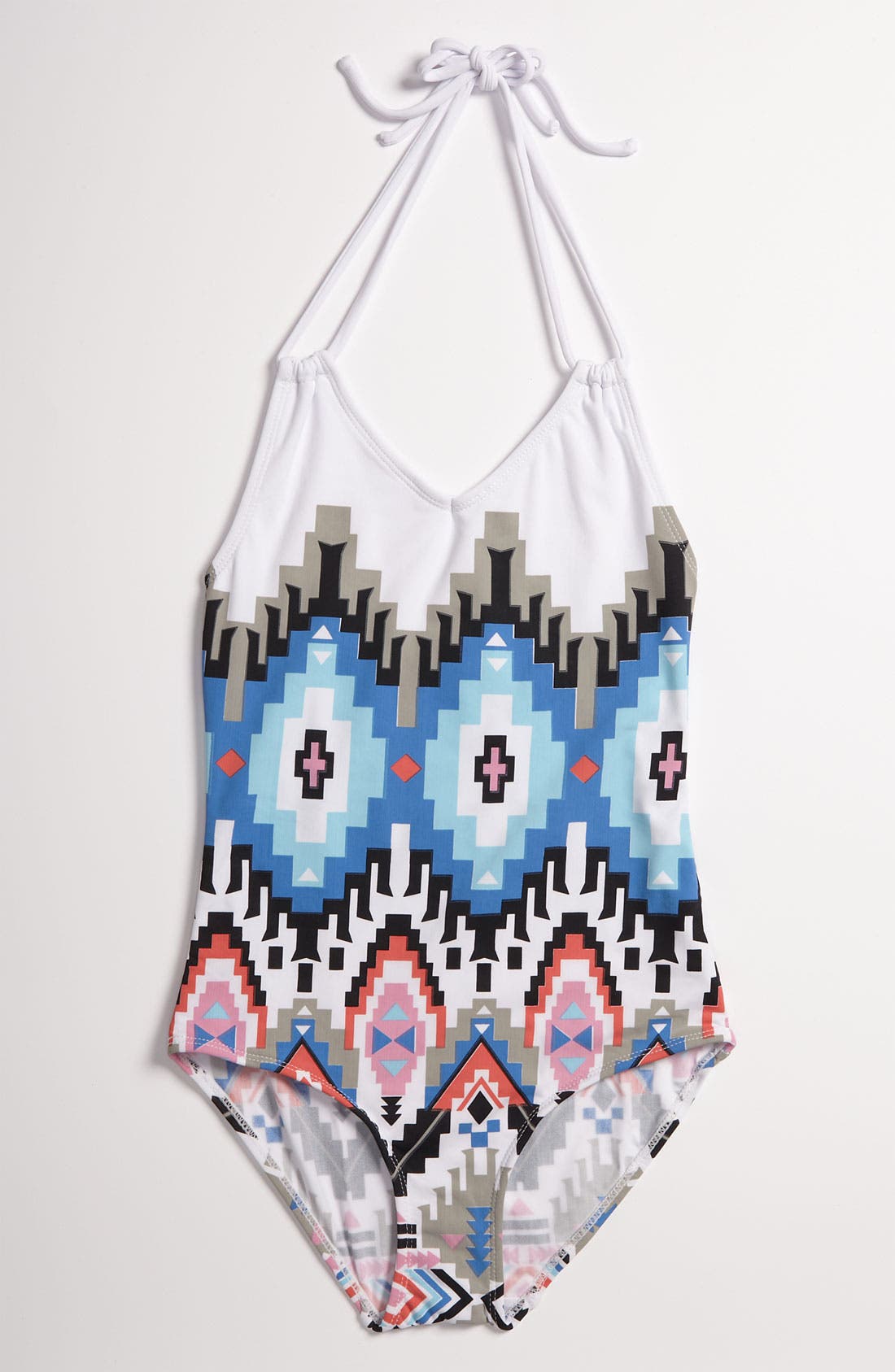 Flowers by Zoe Print One Piece Swimsuit (Big Girls) Nordstrom