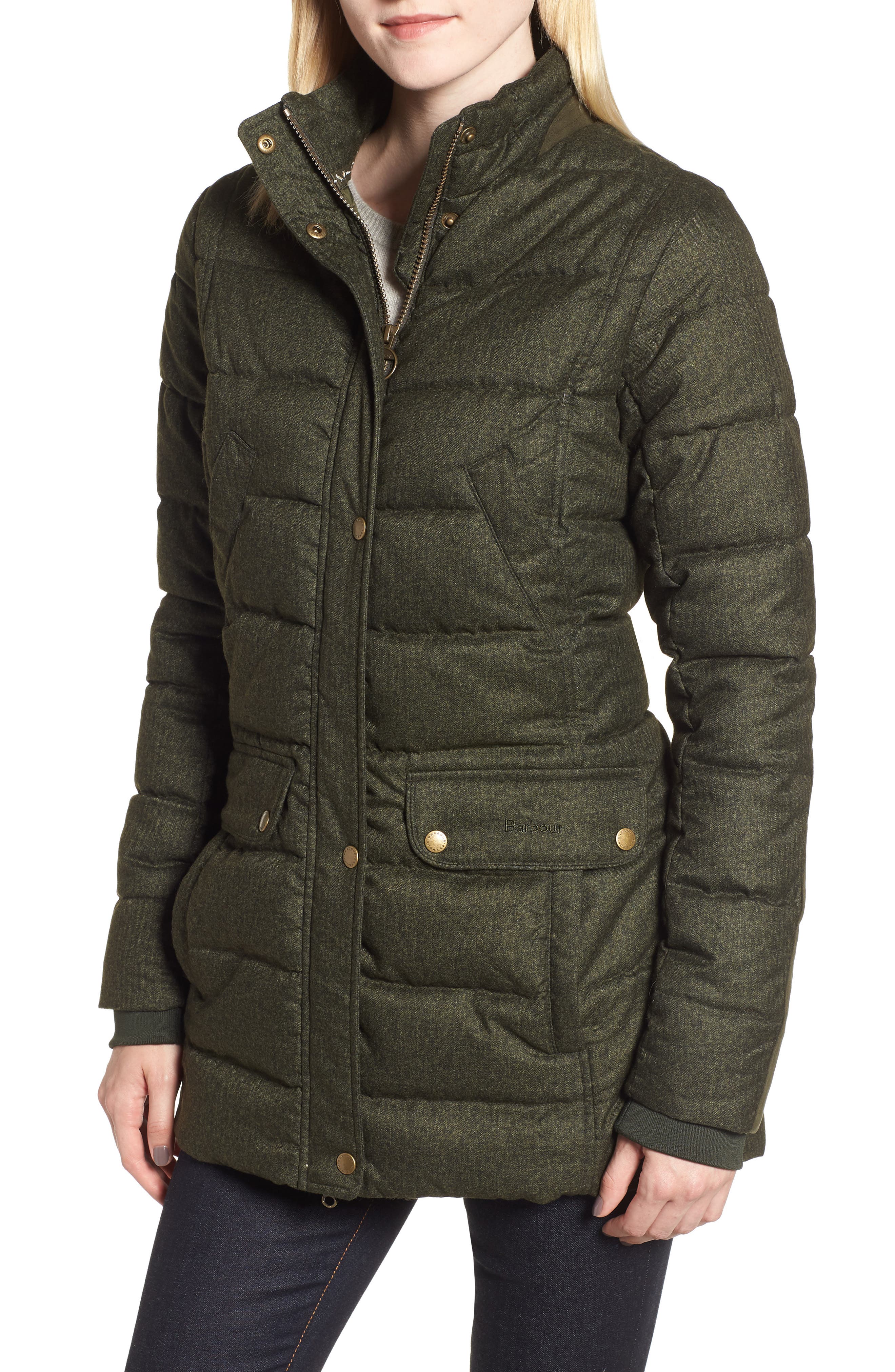 Barbour Goldfinch Quilted Jacket, US / 14 UK - Blue