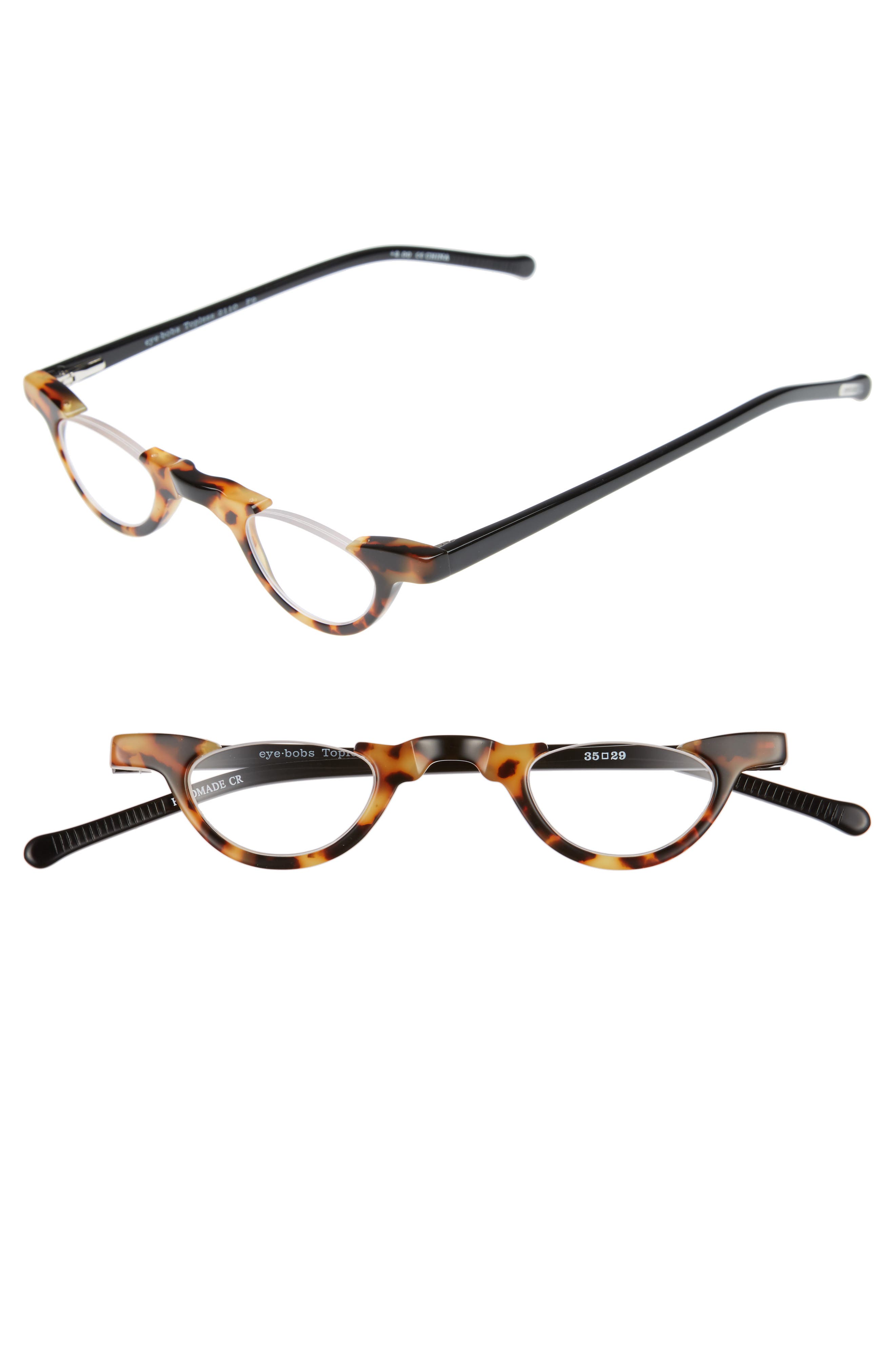 UPC 875203000382 product image for Men's Eyebobs Topless 35Mm Reading Glasses - Light Tortoise | upcitemdb.com