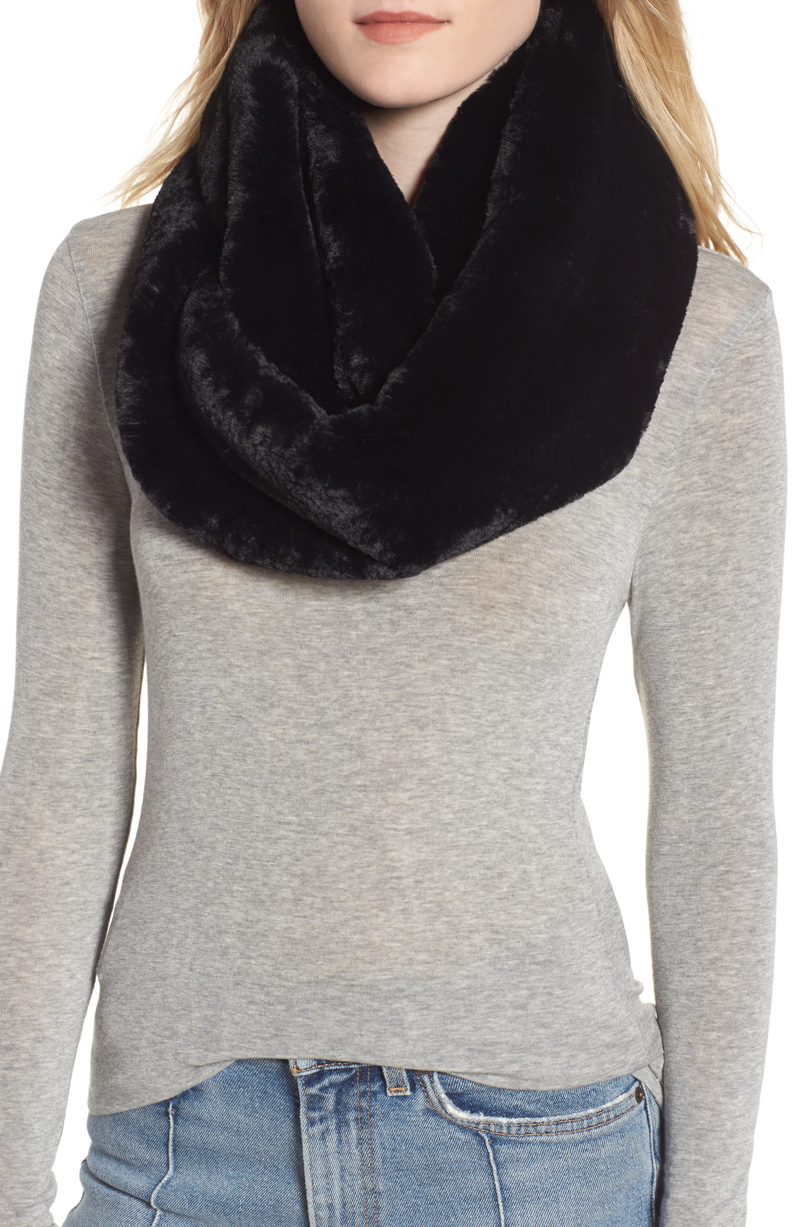 Heurueh Faux Fur Infinity Scarf Nordstrom