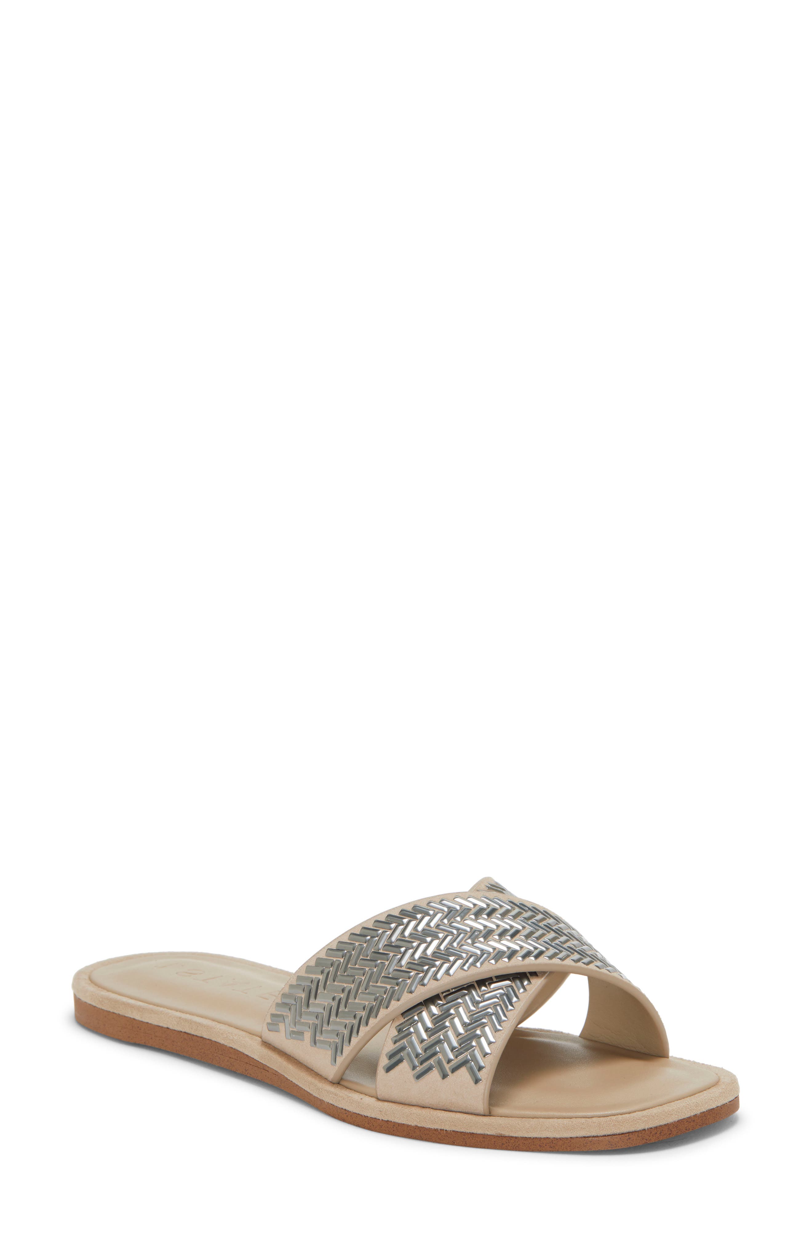 1.state Gelsey Slide Sandal, Beige