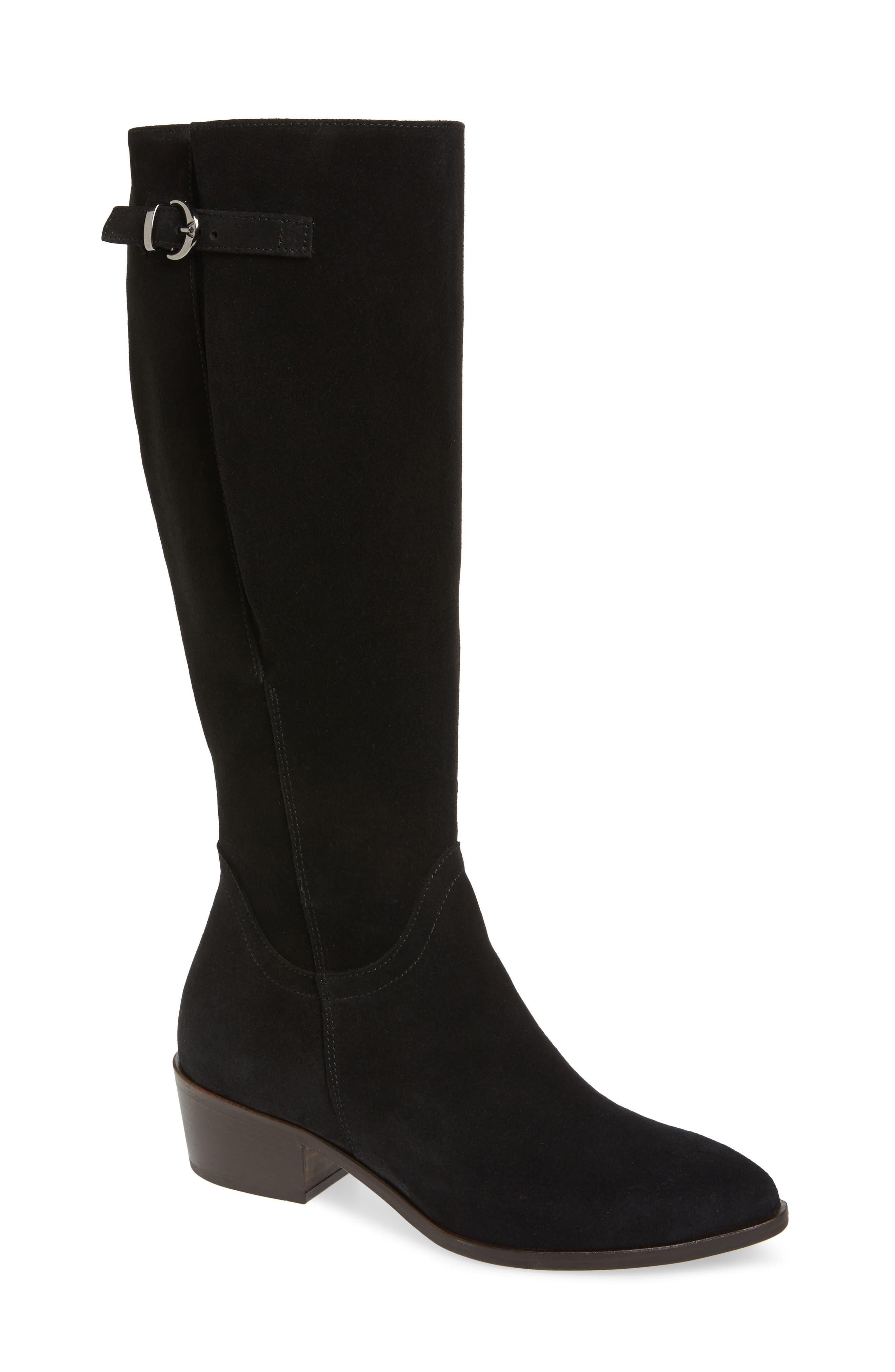 Italeau Tosca Waterproof Knee High Boot - Black