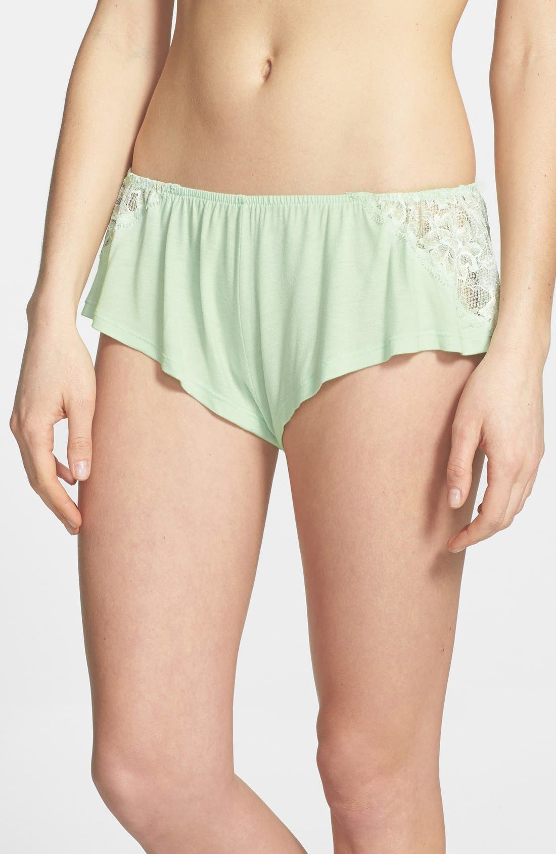 Eberjey 'Golden Girl' Lace Detail Tap Pants Nordstrom