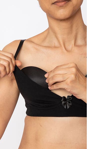 Kayser Women's Silicone Free Strapless Bra - Black - Size 10C
