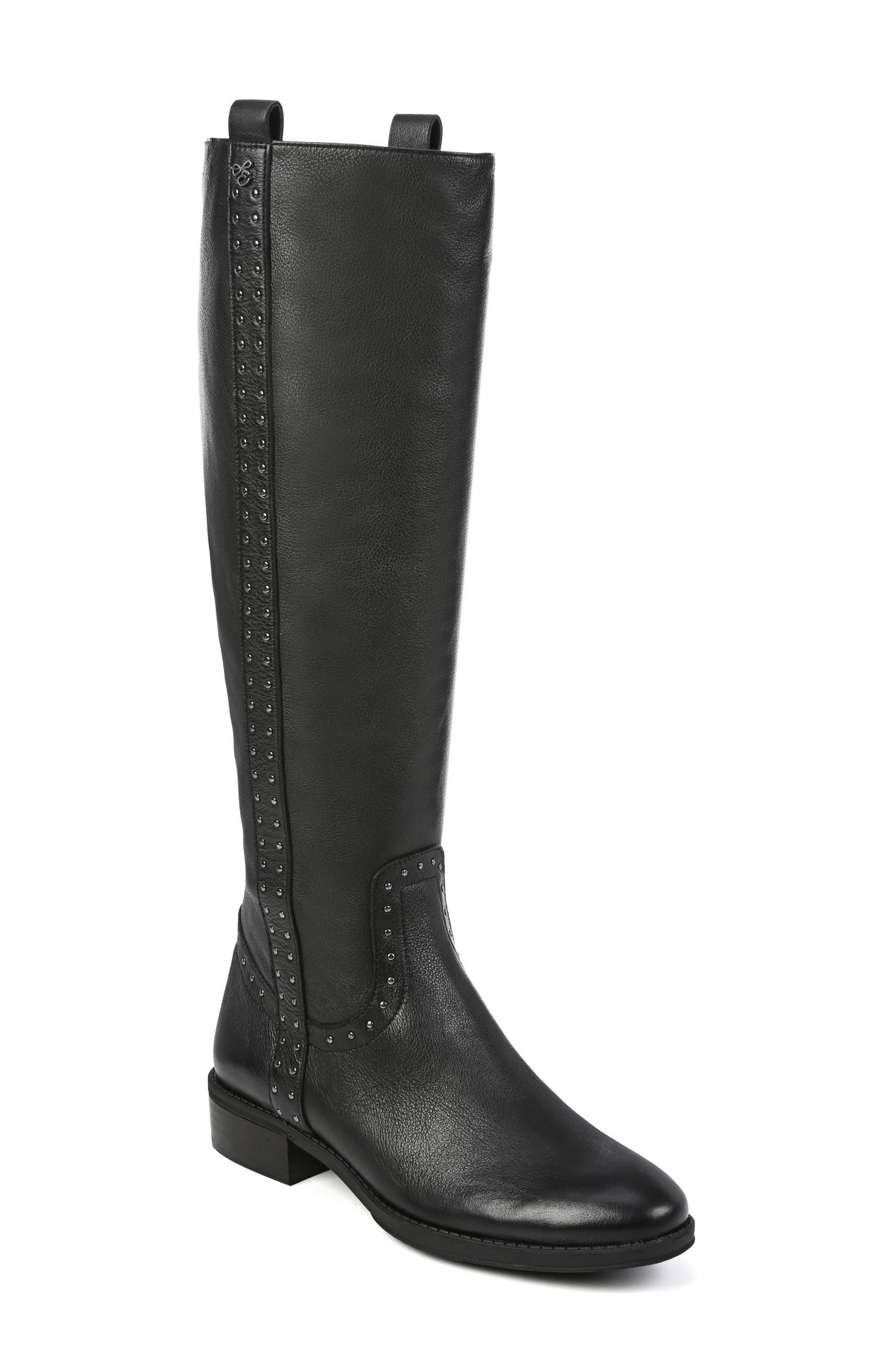 Sam Edelman Prina Riding Boot- Black