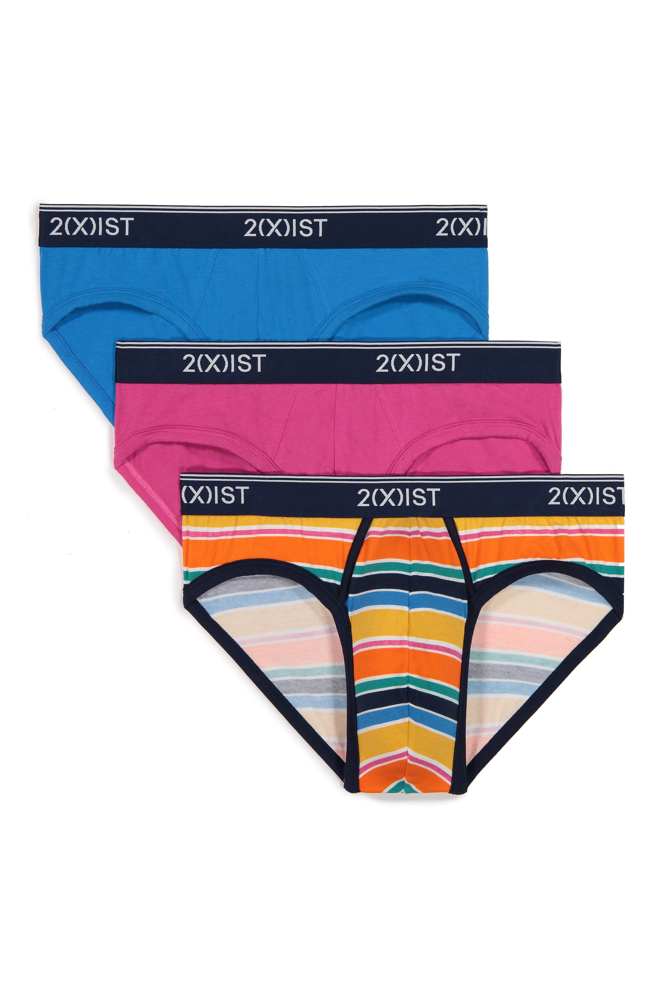 2(X)ist Pants 3-Pack No-Show Briefs