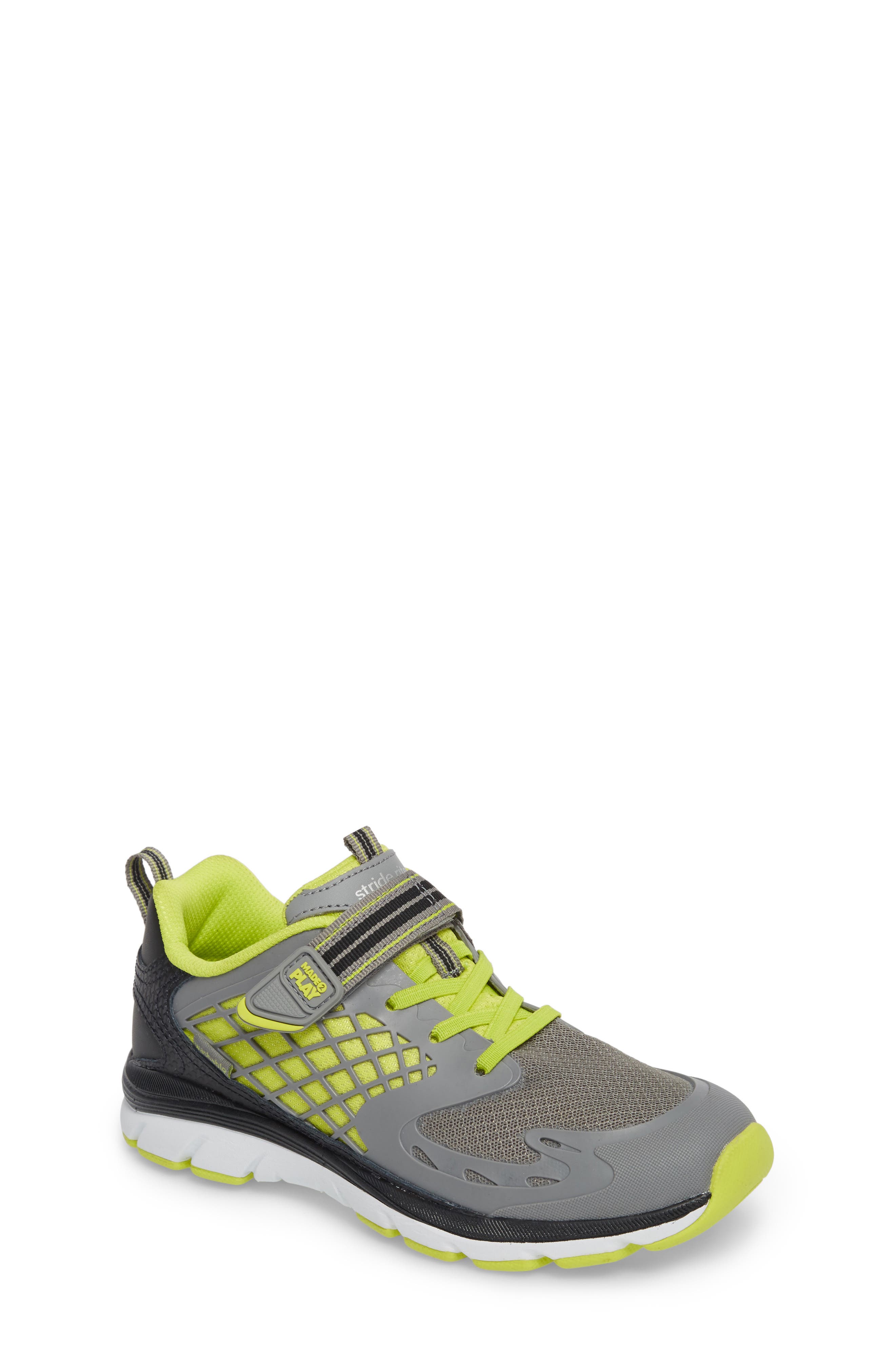 UPC 884401121089 product image for Toddler Boy's Stride Rite Made 2 Play Breccen Sneaker, Size 5 M - Grey | upcitemdb.com