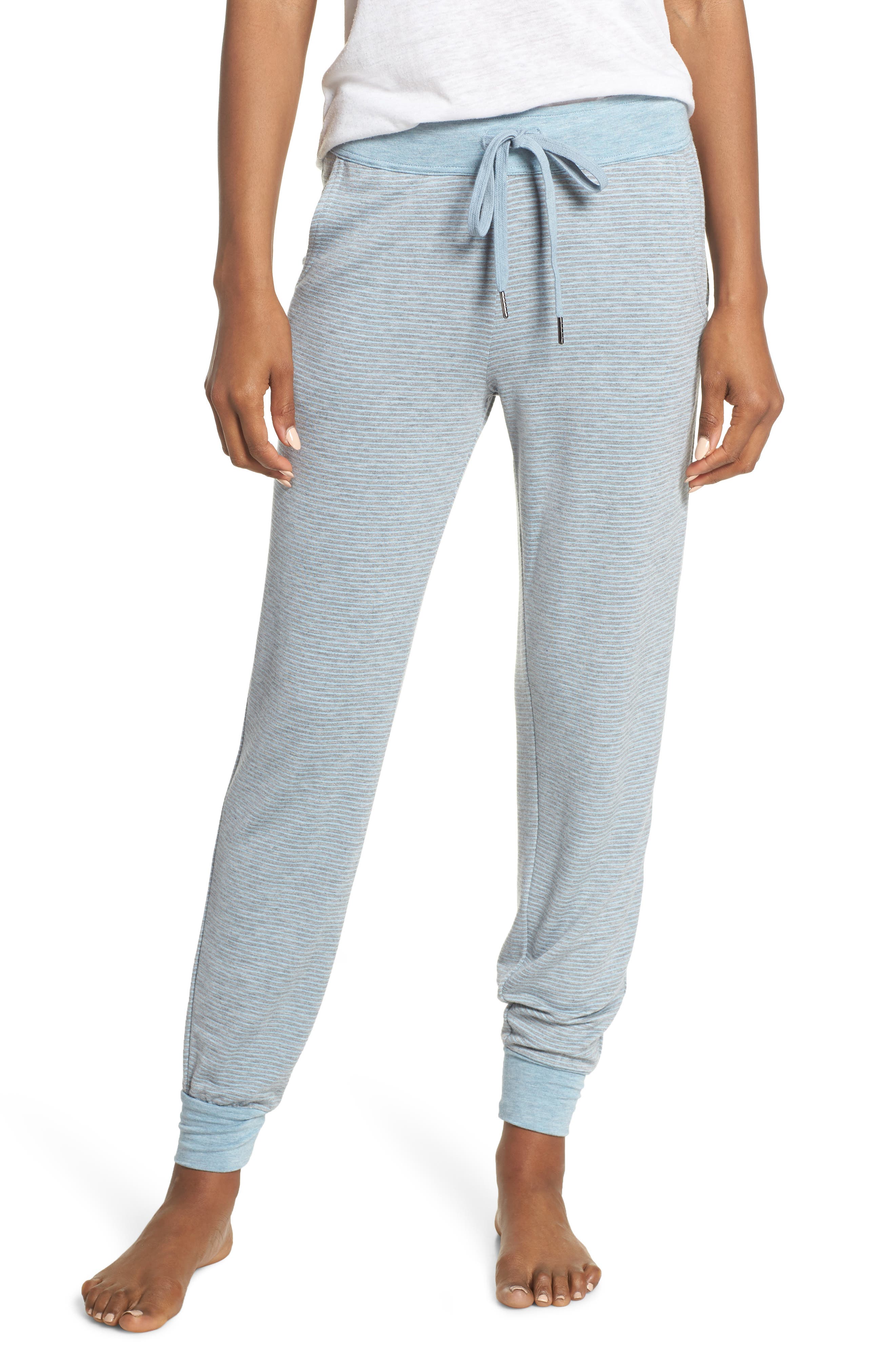 Felina Camilla Terry Jogger Pants, Blue