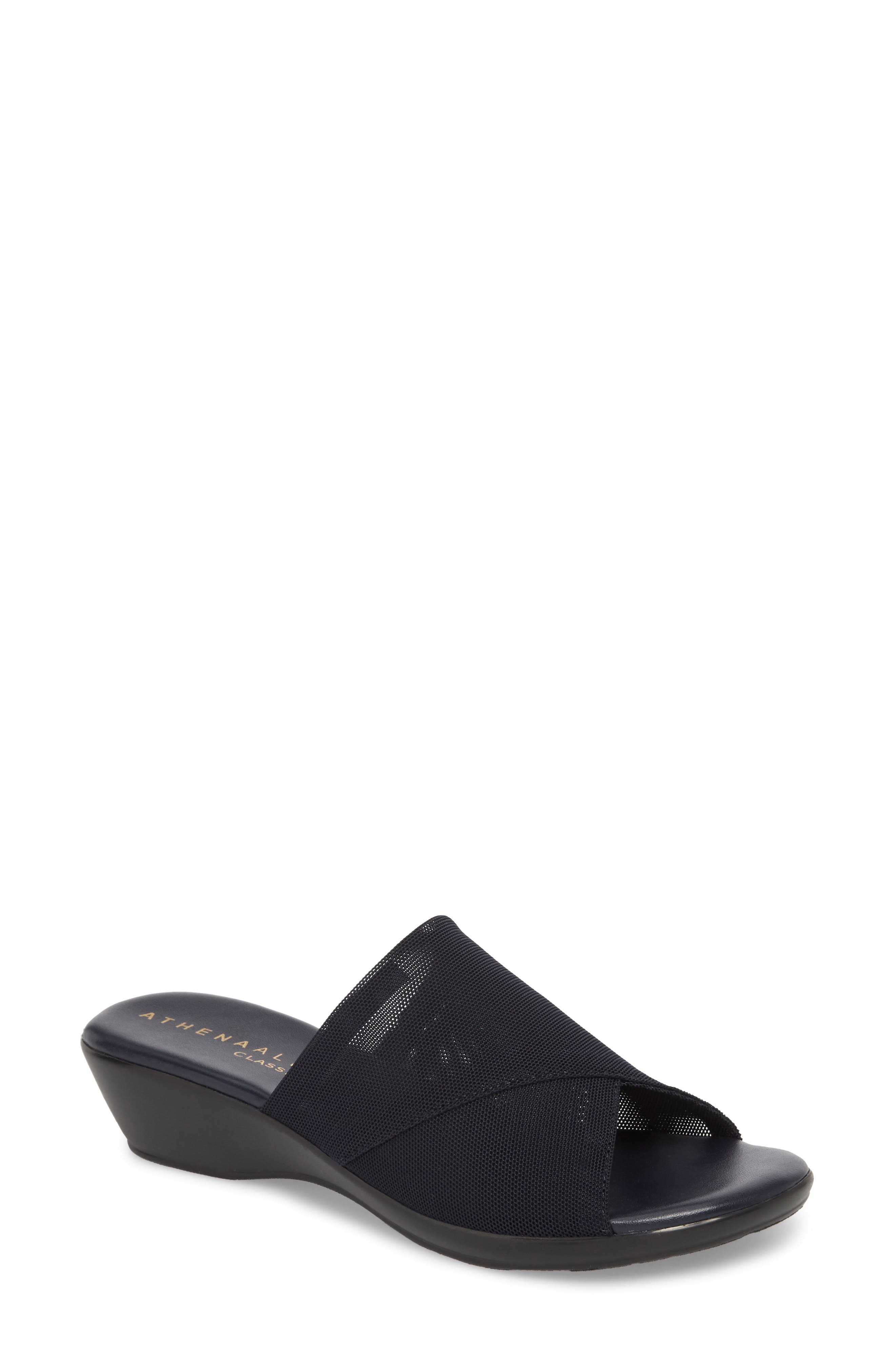 Athena Alexander Viola Slide Sandal, Blue