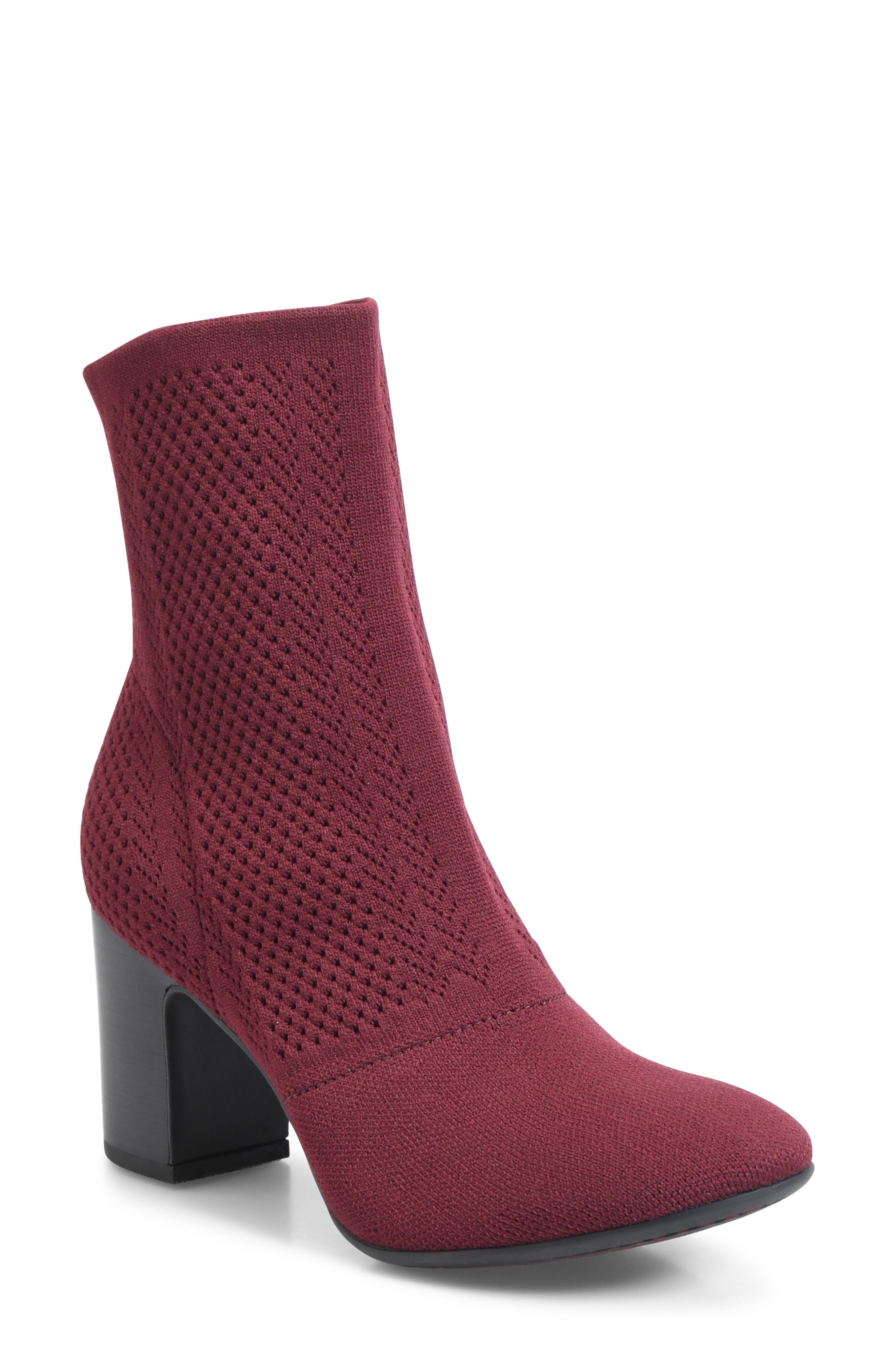 B?rn Meggs Bootie- Burgundy