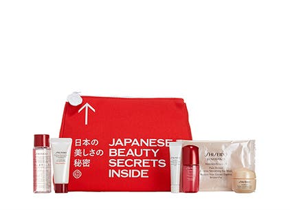 Shiseido gift with purchase.