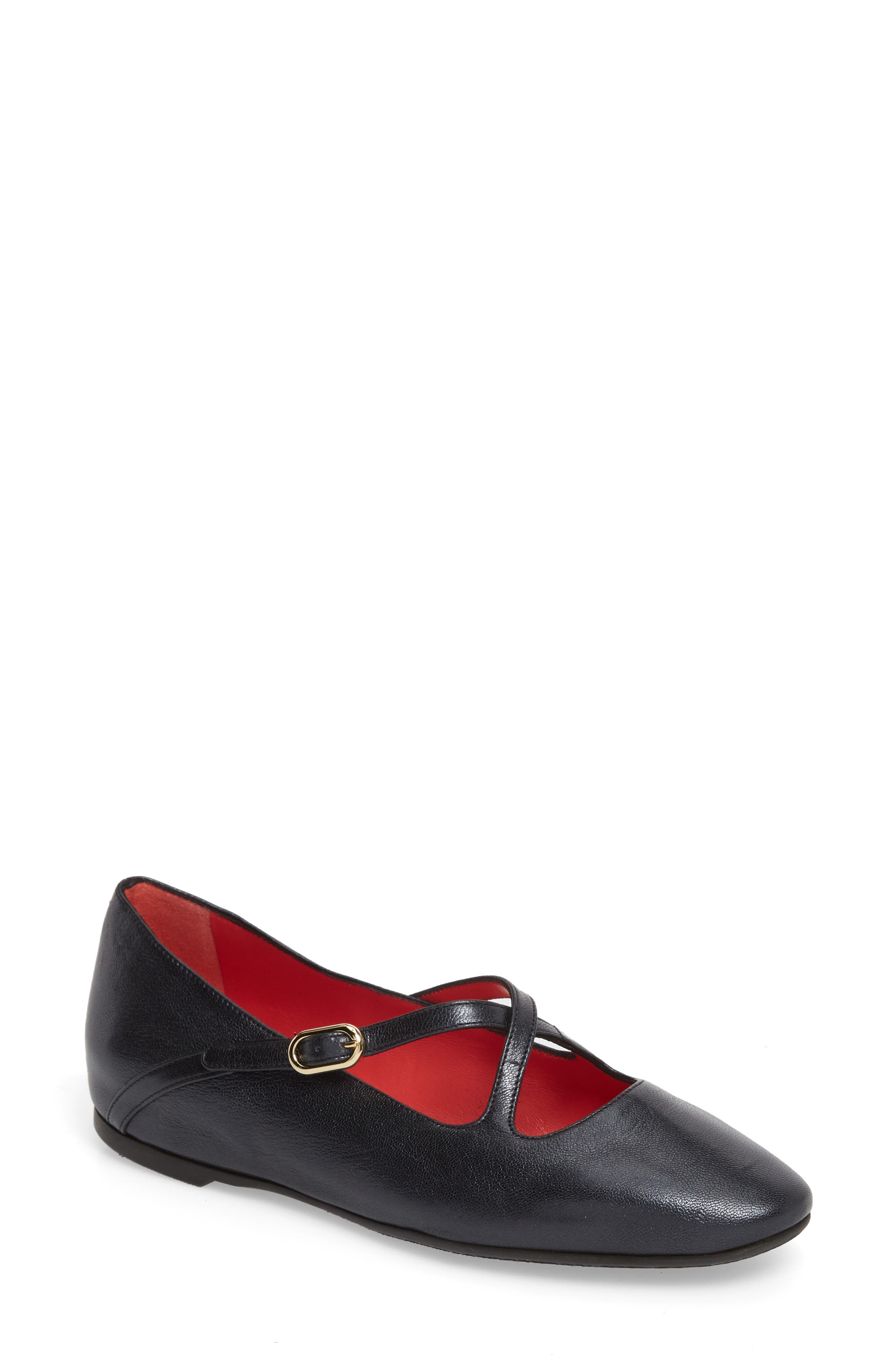 Pas De Rouge Dafne Flat, Black