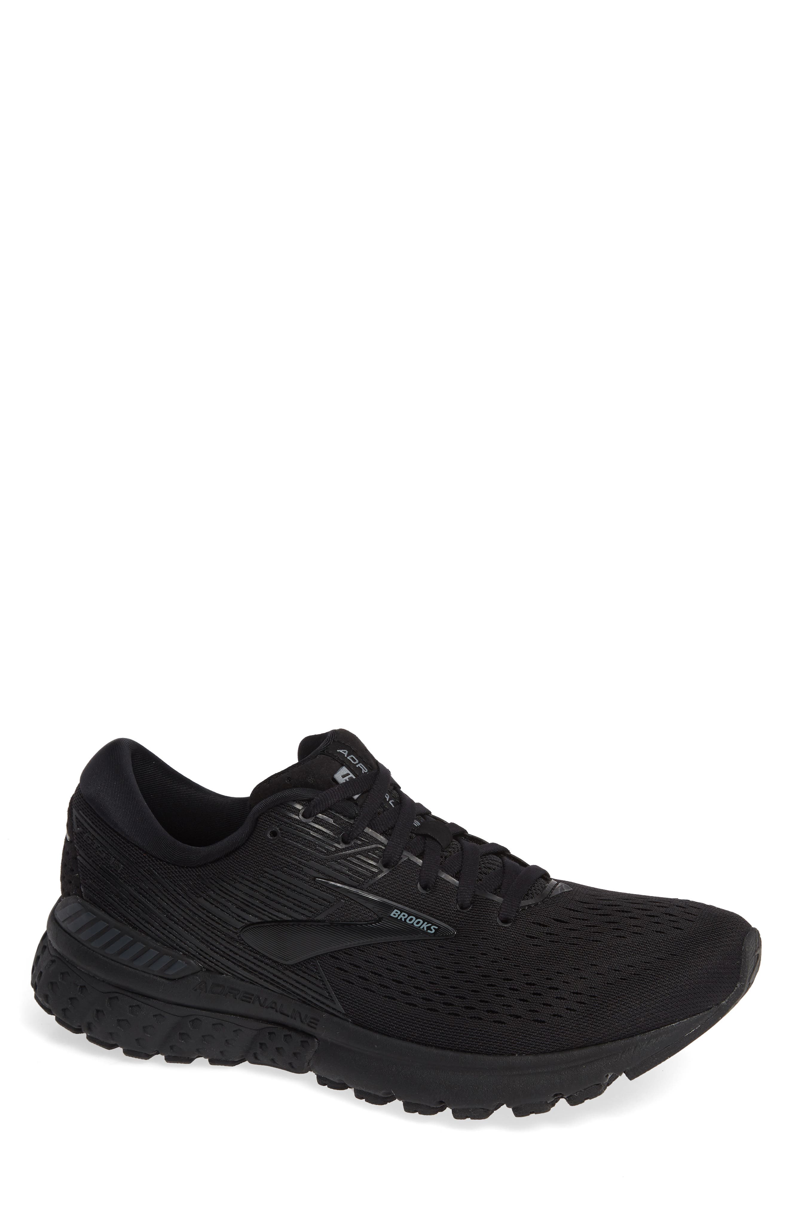 Brooks Adrenaline Gts 19 Running Shoe, EEEE - Black