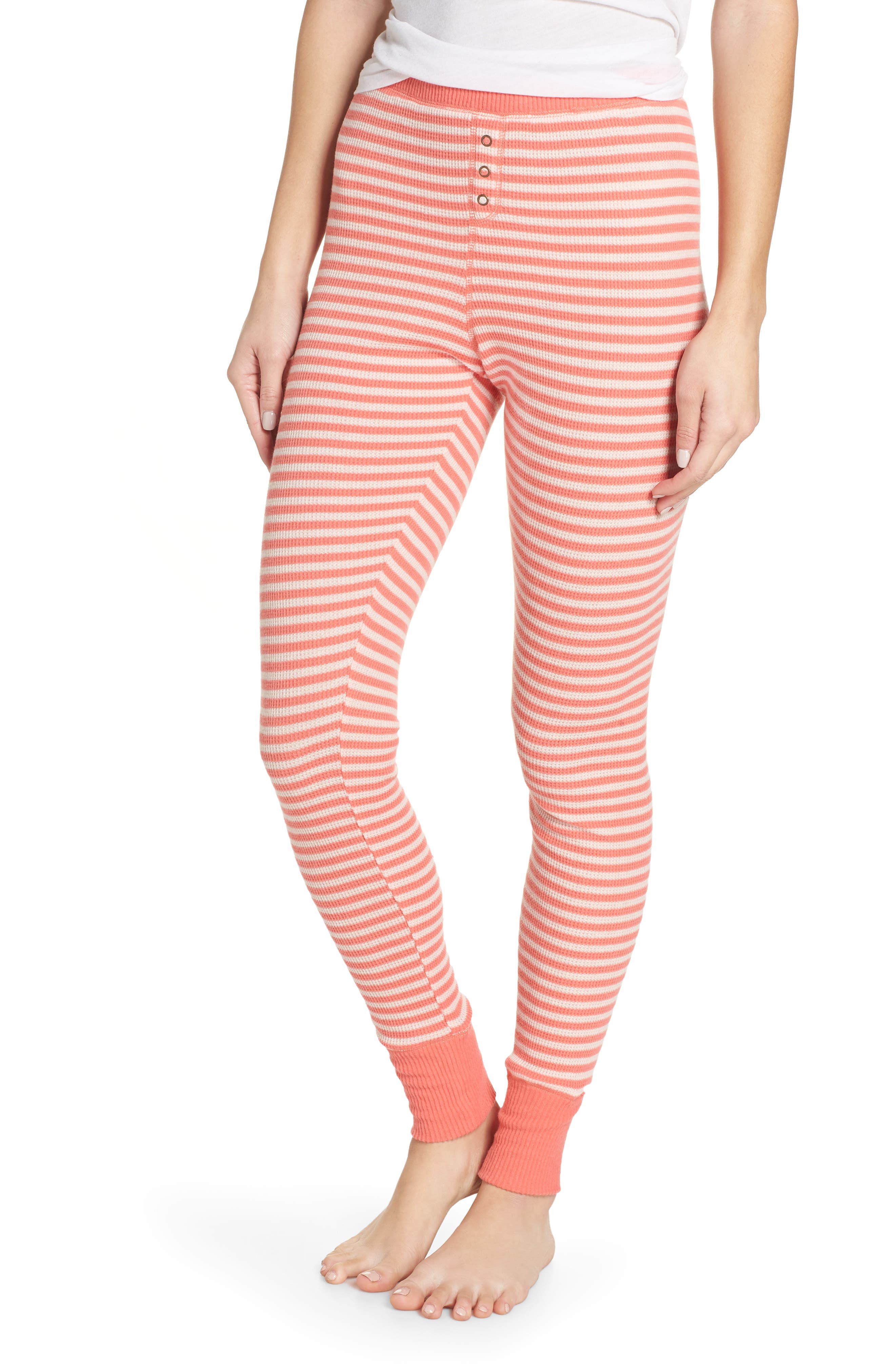 Make + Model Thermal Leggings, Coral