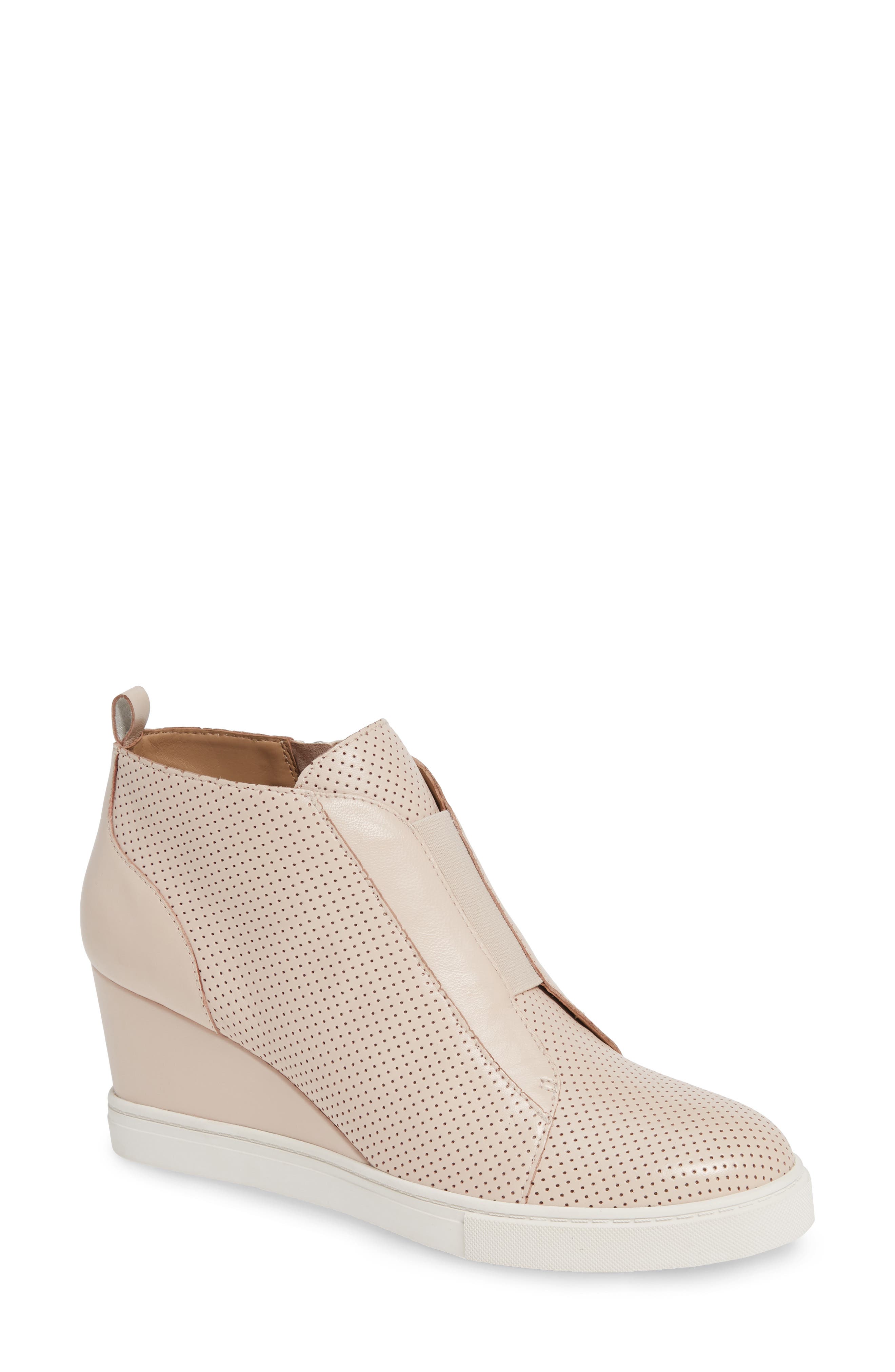 Linea Paolo Felicia Wedge Bootie, Pink