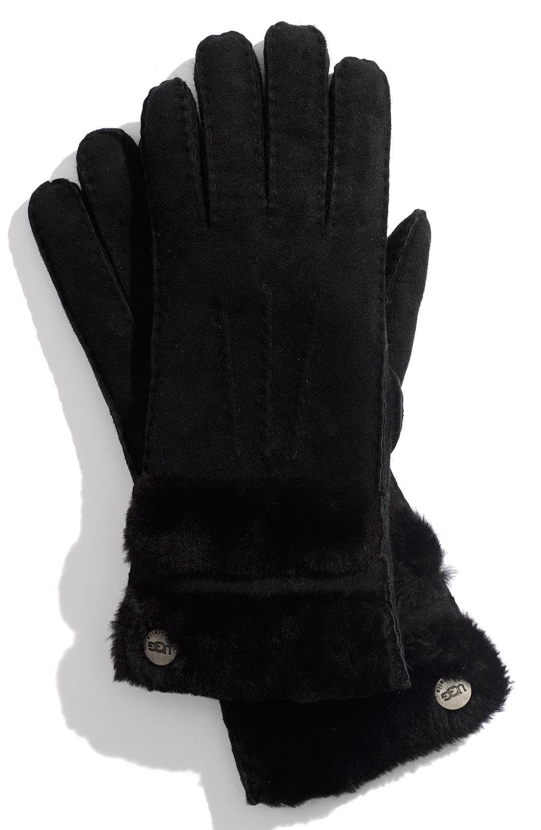 UGG® Australia 'Classic' Genuine Shearling Gloves Nordstrom