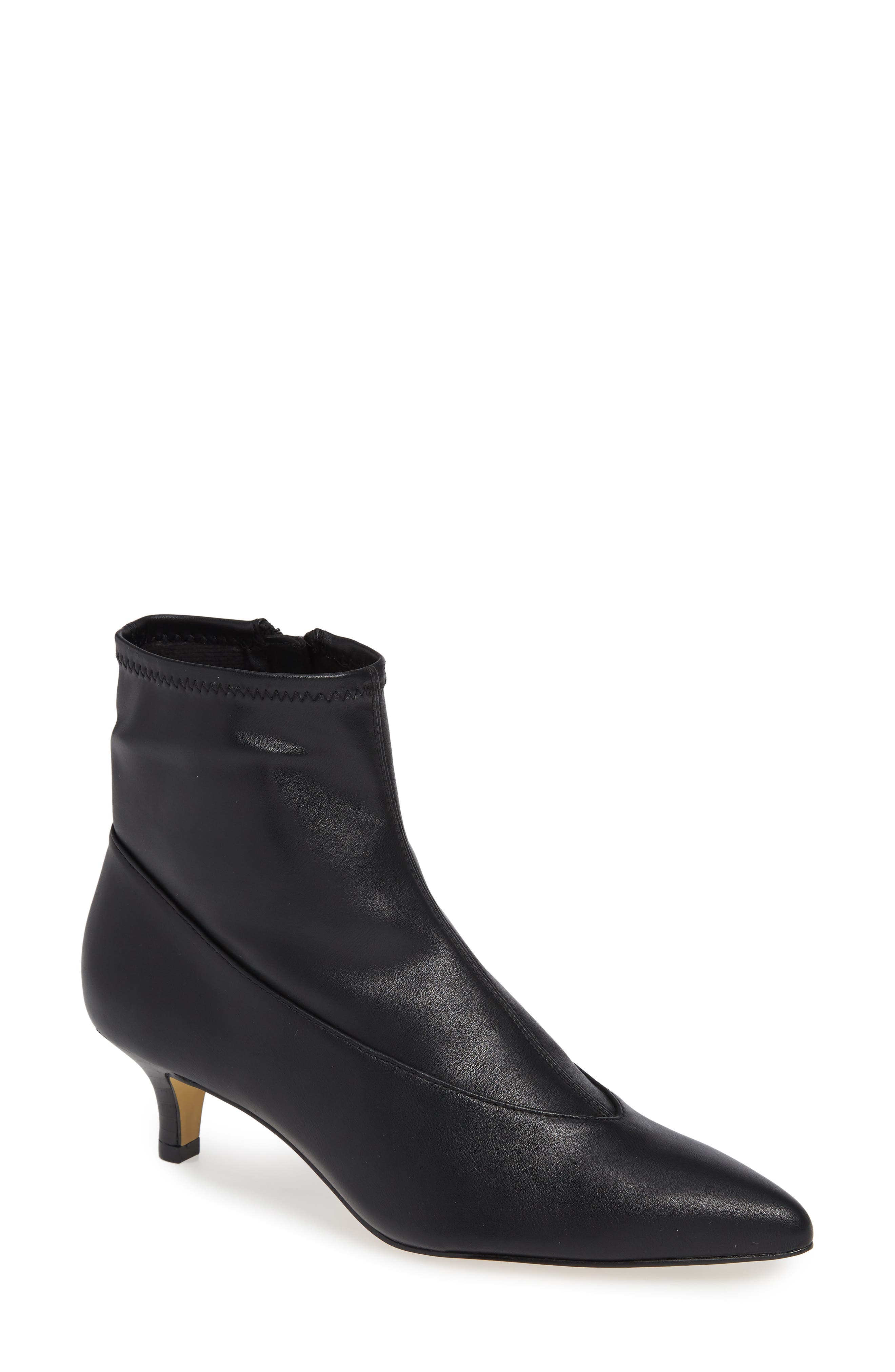 Bella Vita Stephanie Ii Stretch Bootie, WW - Black