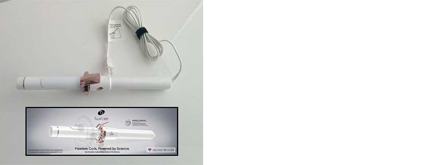 T3 Micro Twirl 360 Motion-Sensing Auto-Rotating 1.25" Curling Iron.