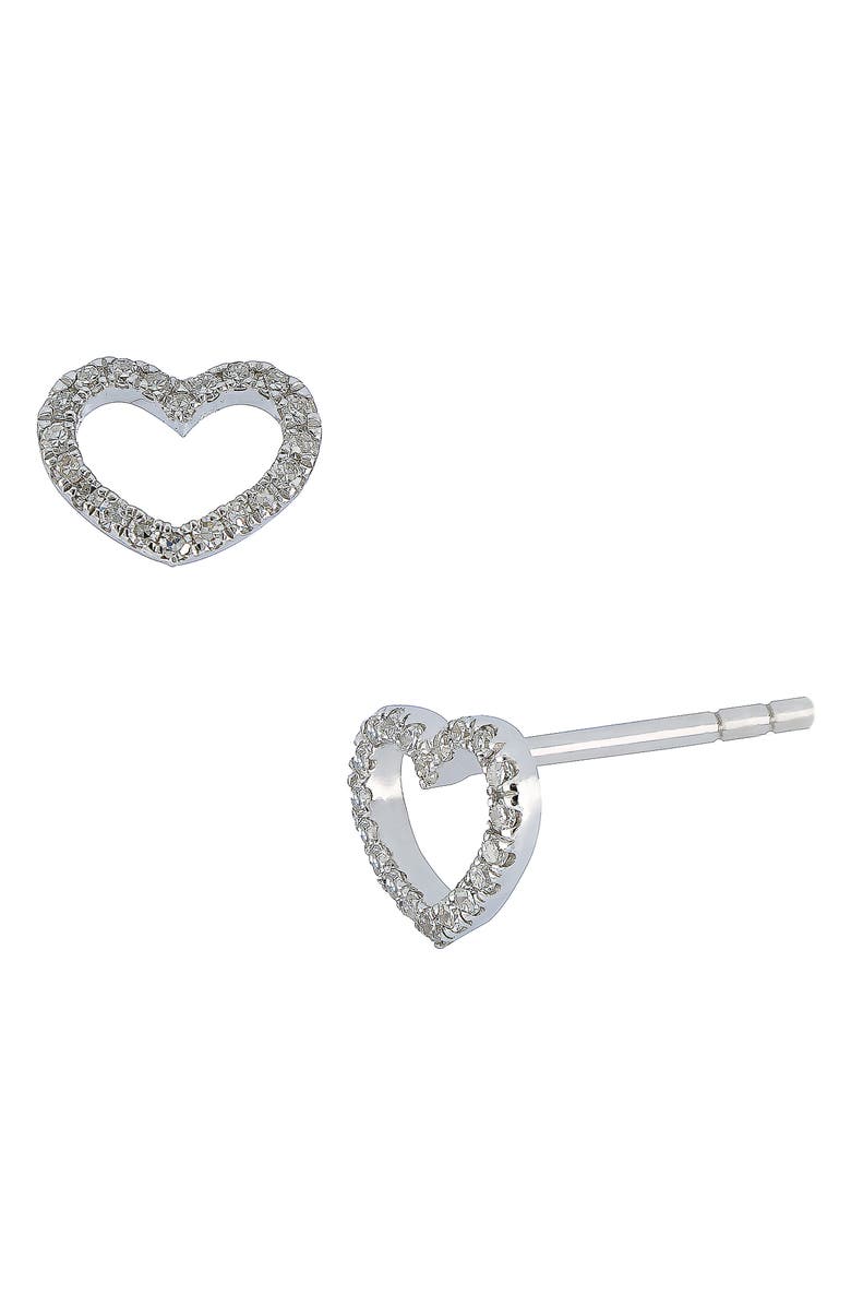Carrière Open Heart Diamond Earrings Nordstrom Exclusive Carrière Open Heart Diamond Earrings