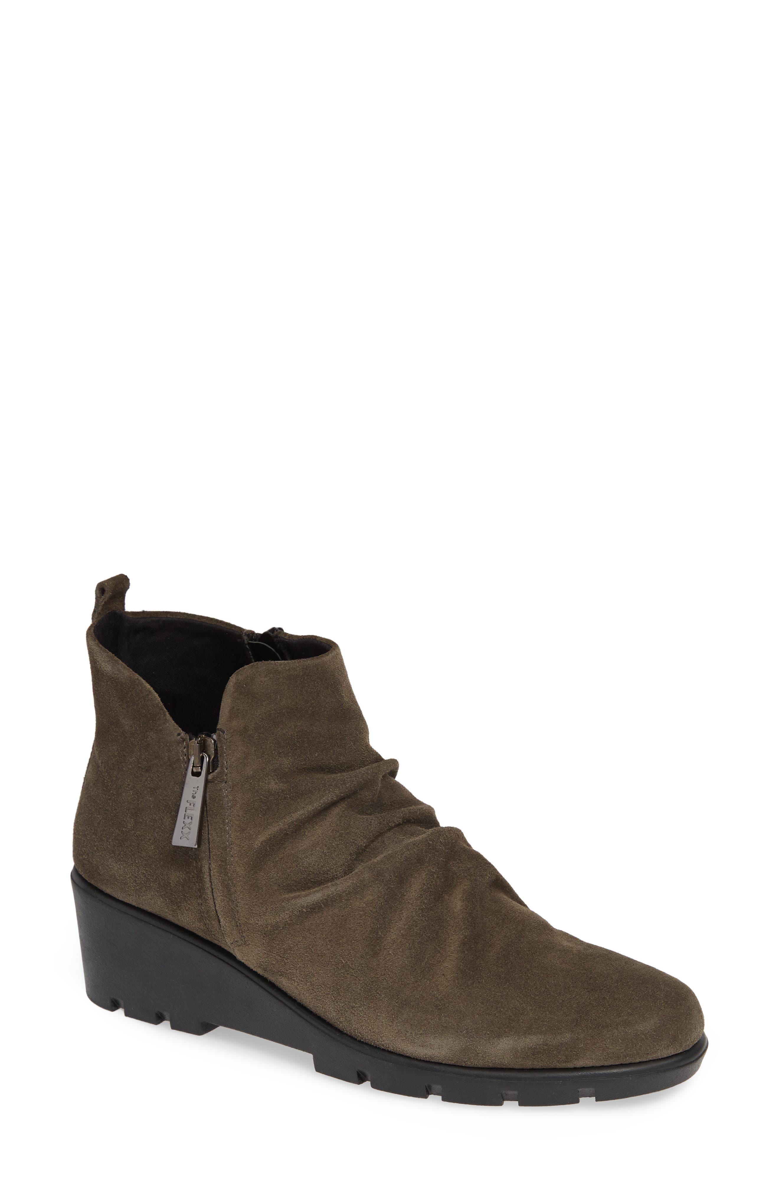 The Flexx Slingshot Ankle Bootie, Brown