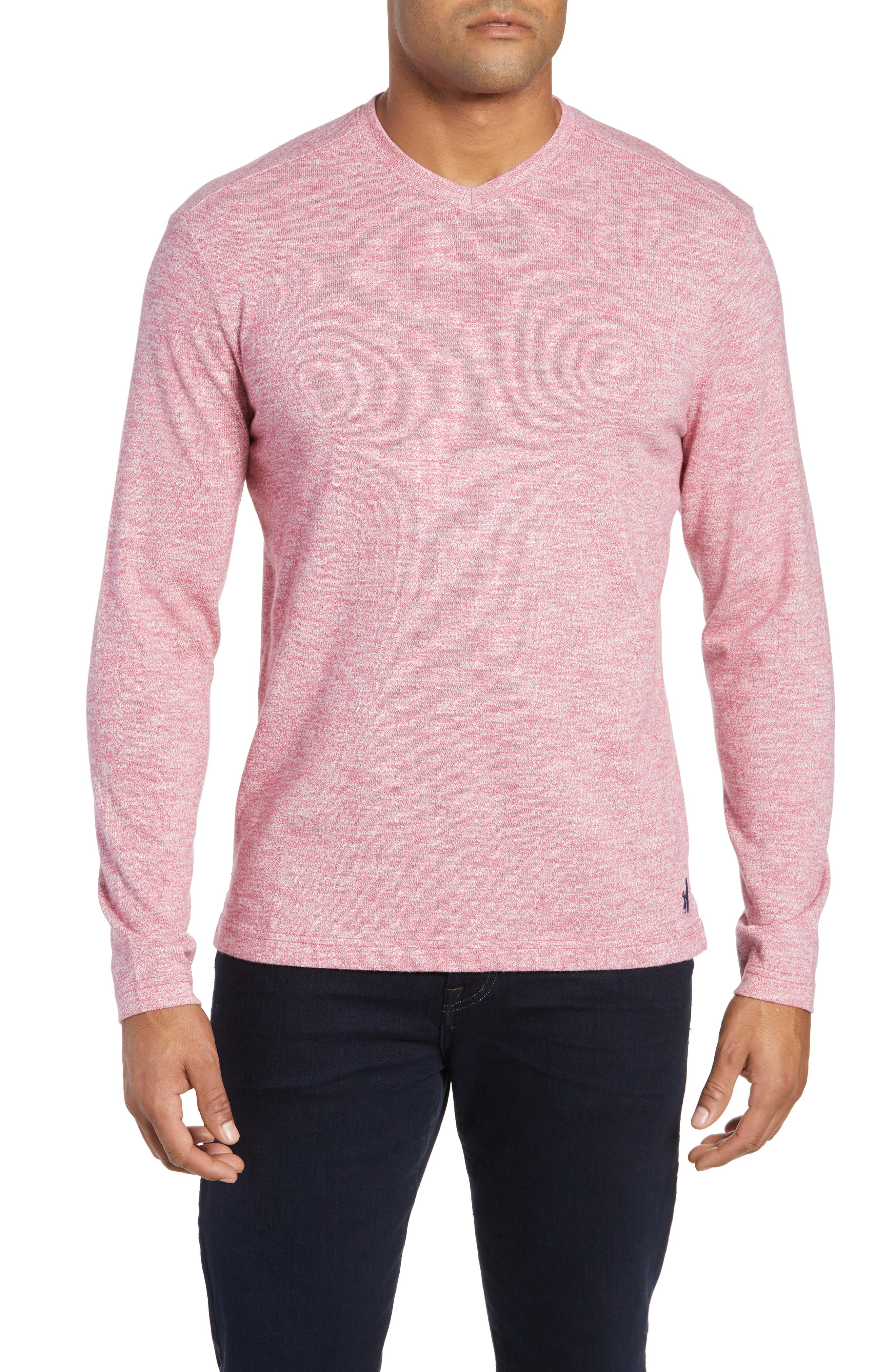 Johnnie-O Cantona Regular Fit Sweater, Red