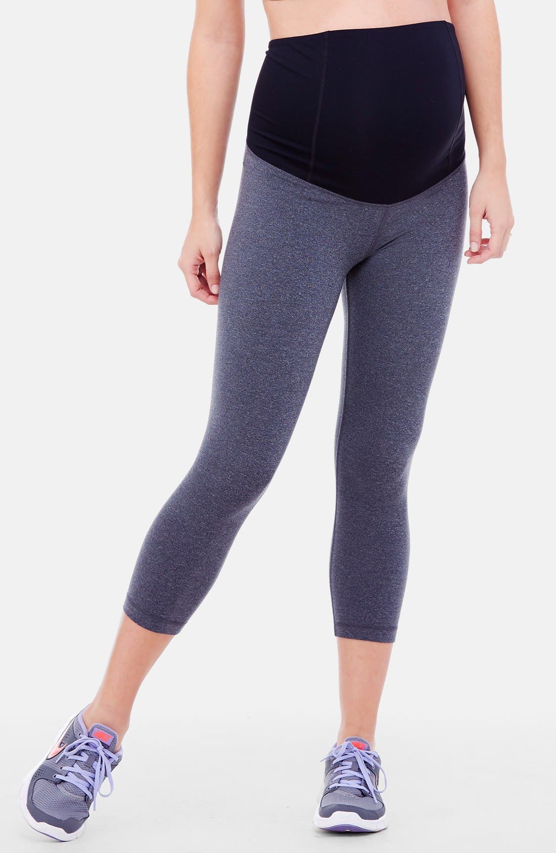 Ingrid & Isabel Active Maternity Capri Pants With Crossover Panel