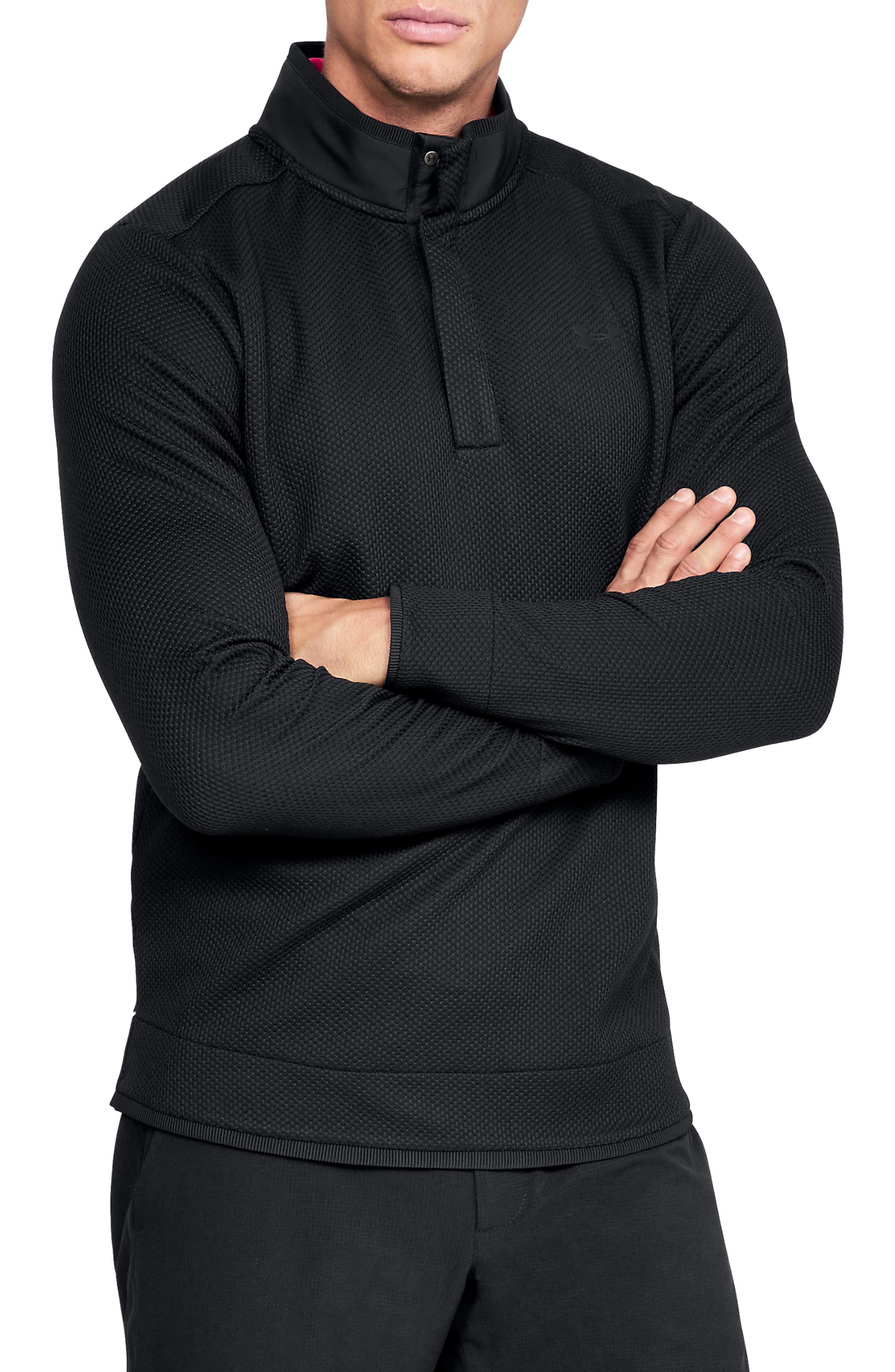 Under Armour Storm Sweaterfleece Snap Mock Neck Pullover