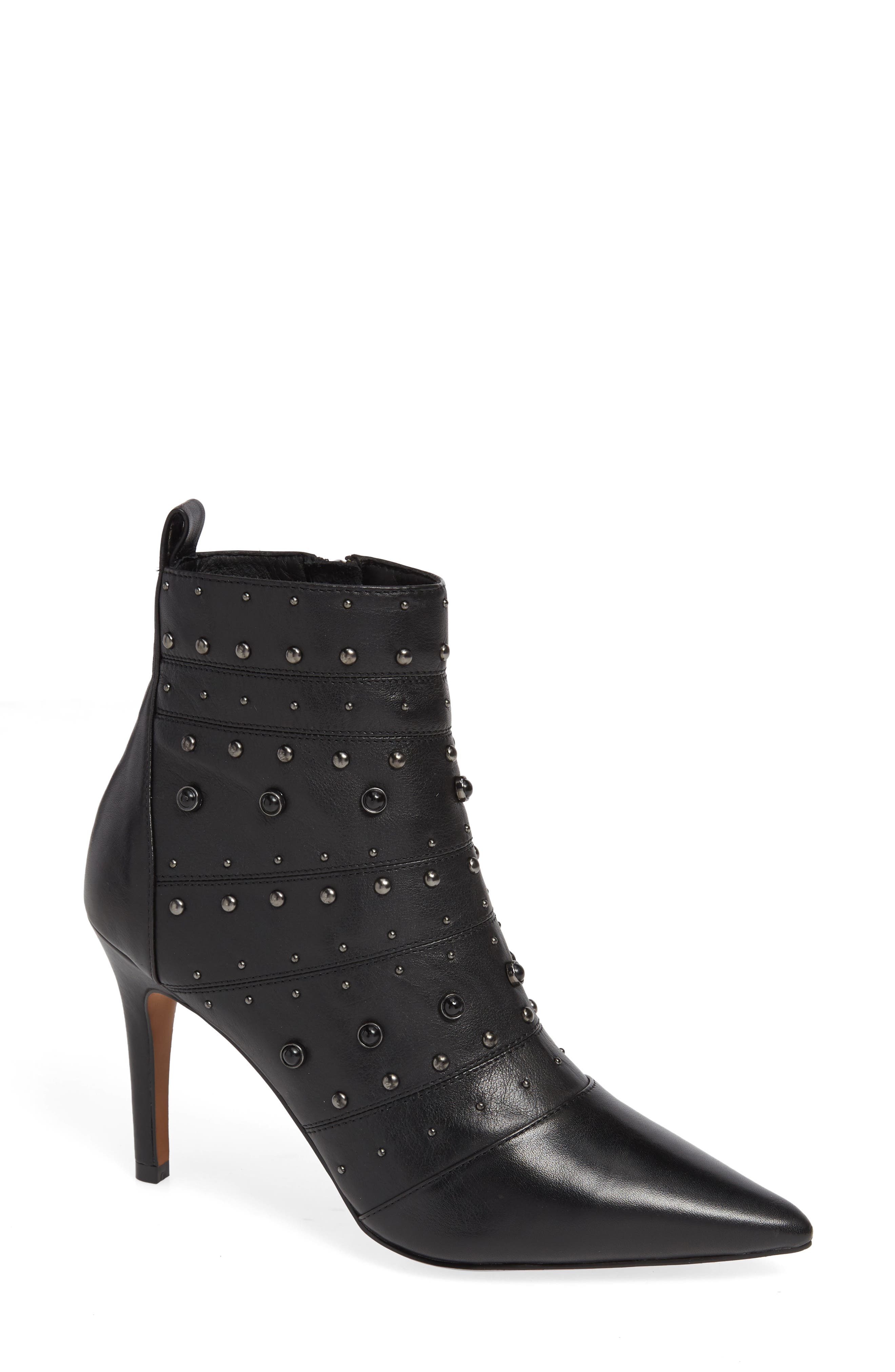 Linea Paolo Nara Studded Bootie- Black