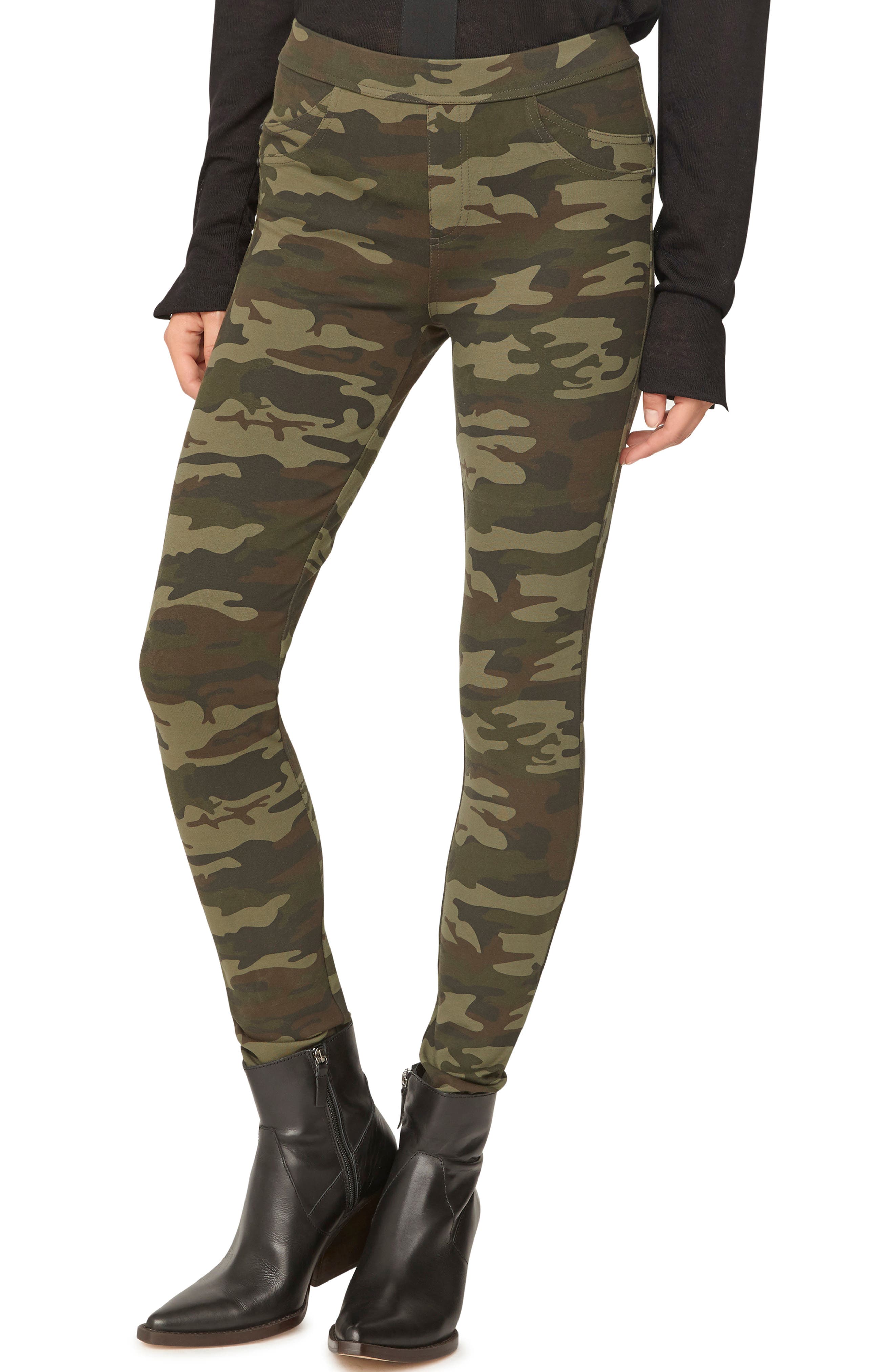 Sanctuary Grease Leggings, Green