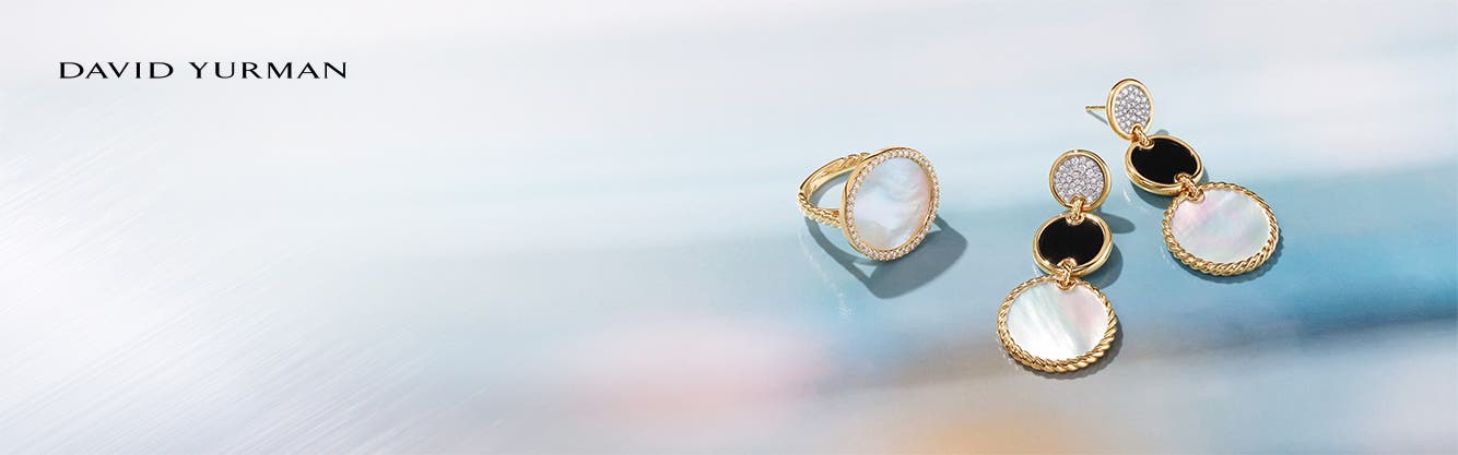 A ring and earrings from the David Yurman Elements Collection.