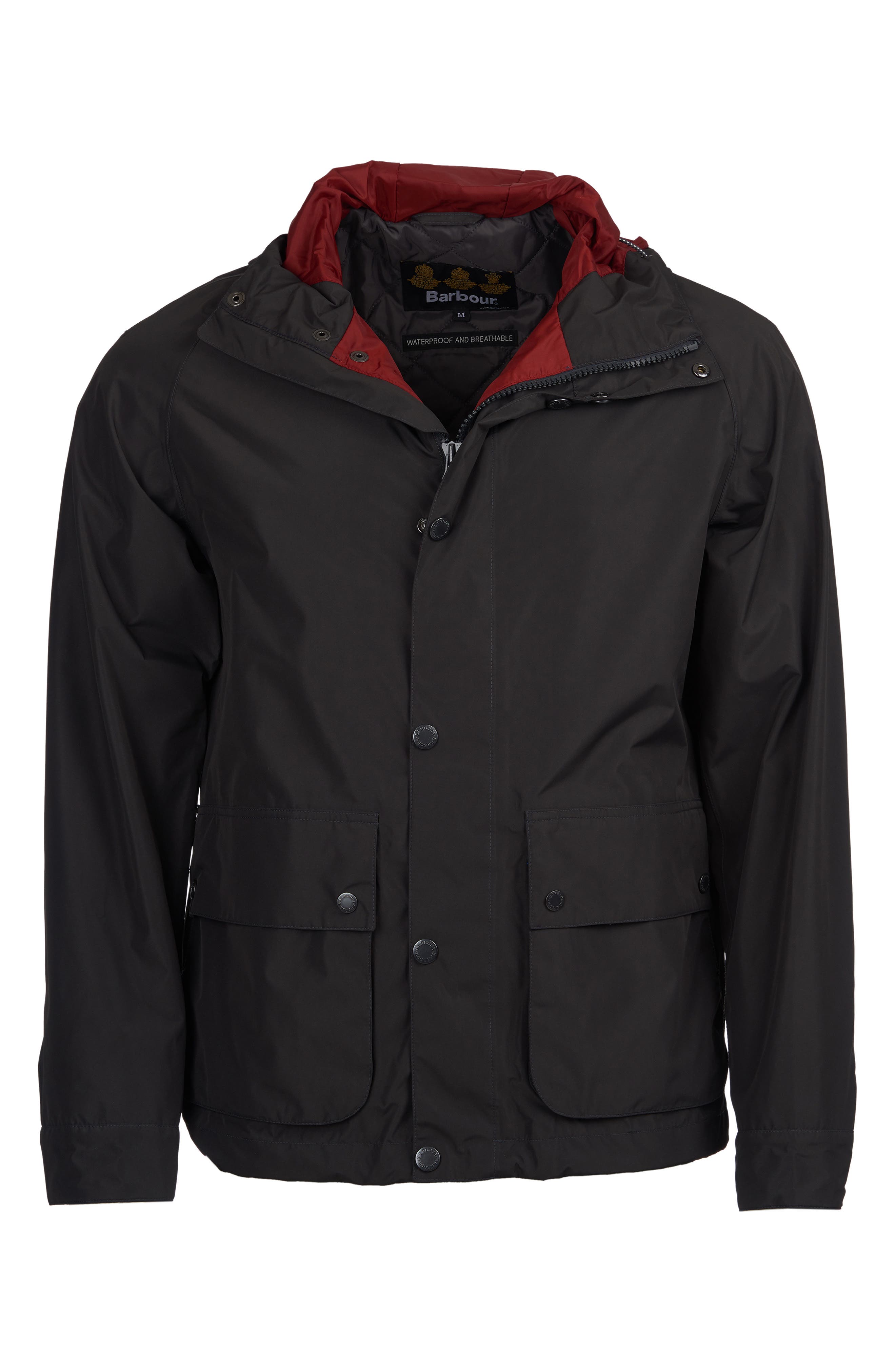 Barbour Gunwale Waterproof Jacket, Grey