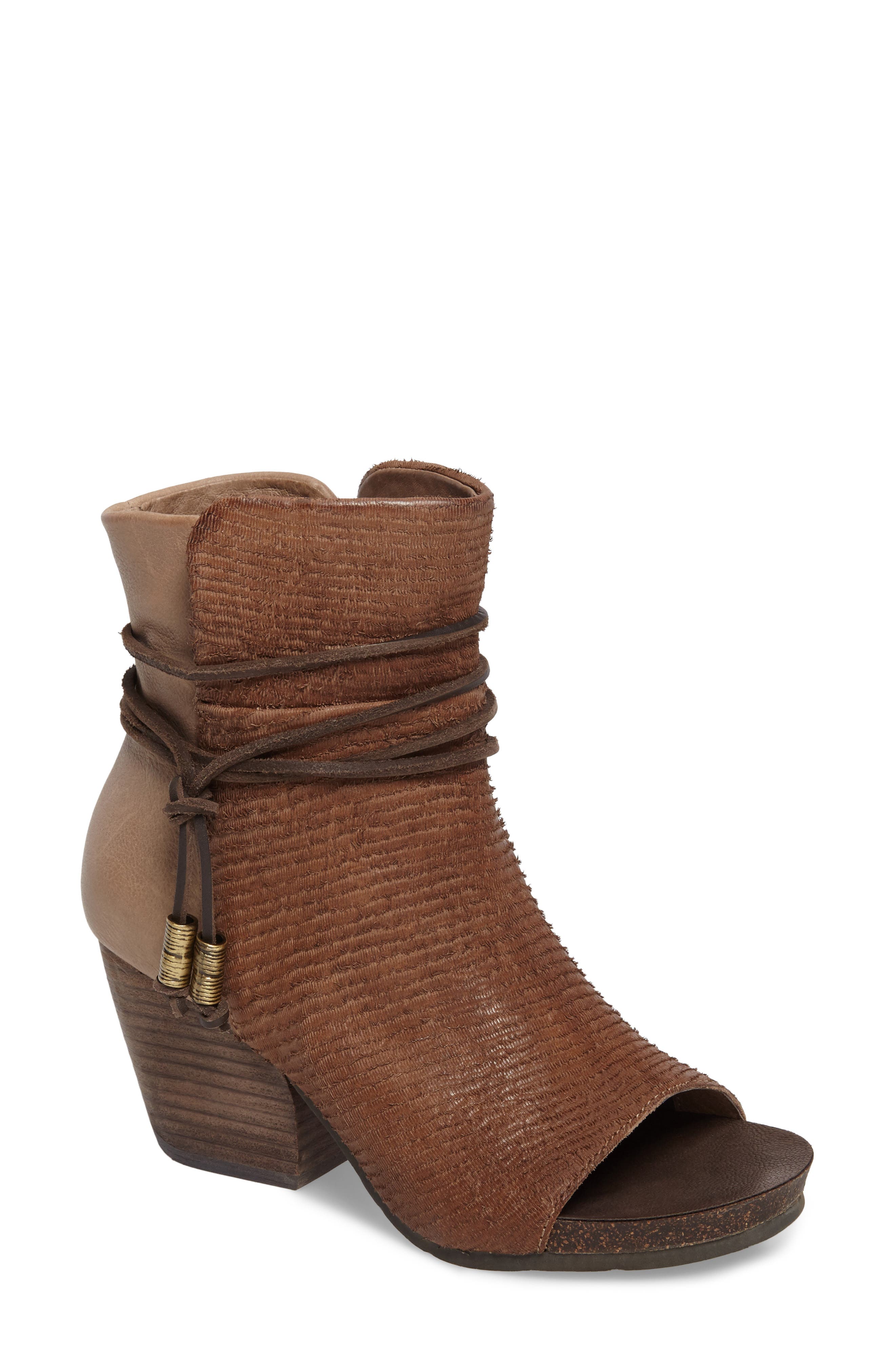 Otbt Open Toe Bootie- Grey
