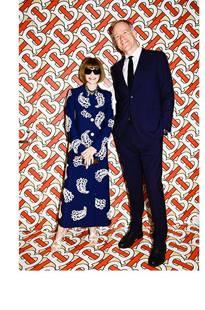 Anna Wintour with Pete Nordstrom.