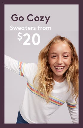 Sweaters for women, men and kids.