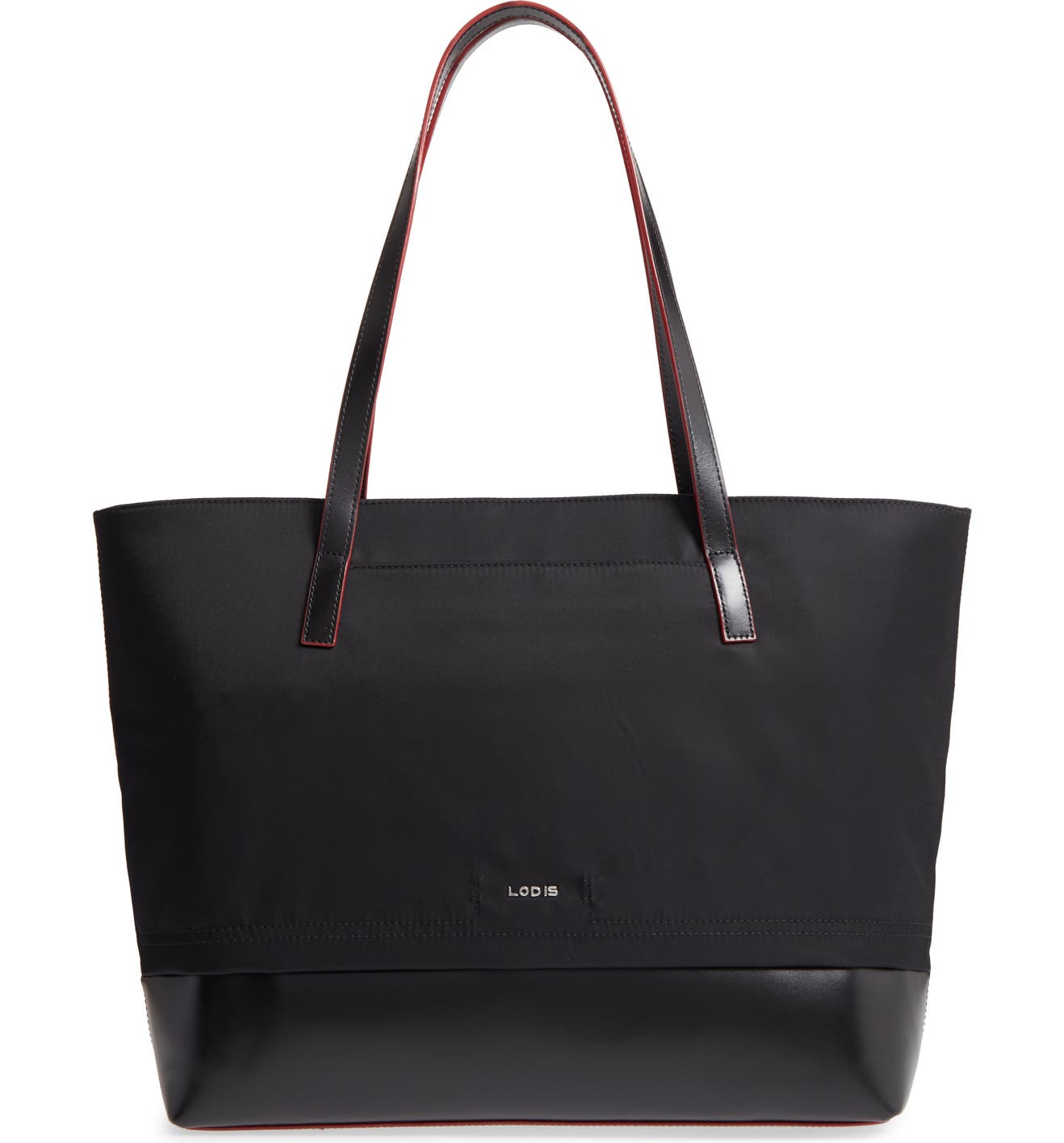 Lodis Los Angeles Kate Fabia Under Lock Key Nylon Leather Tote Lodis Los Angeles Kate Fabia Under Lock Key Nylon Leather Tote Nordstrom