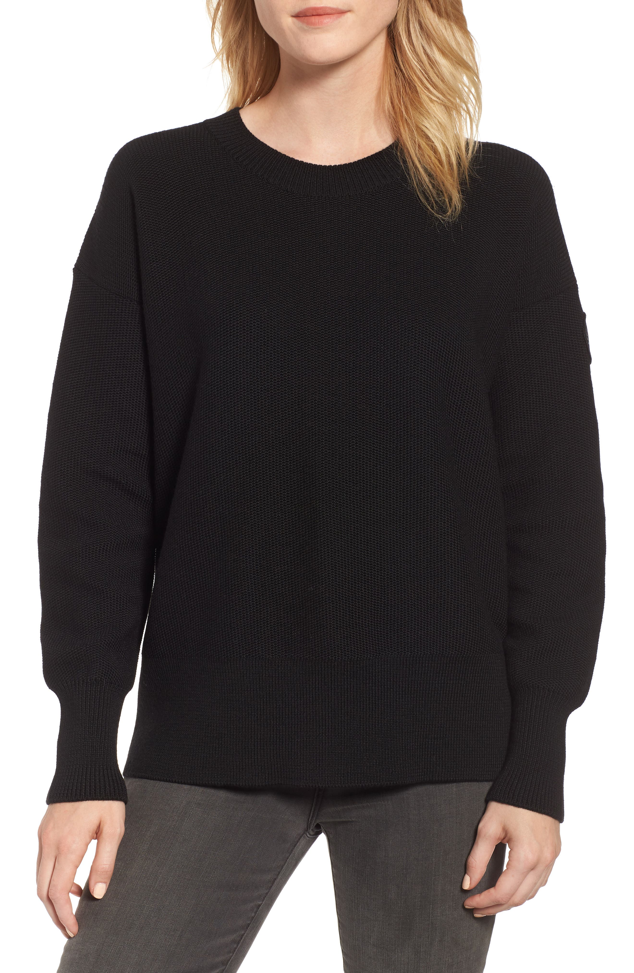 Canada Goose Aleza Merino Wool Sweater, (0) - Black