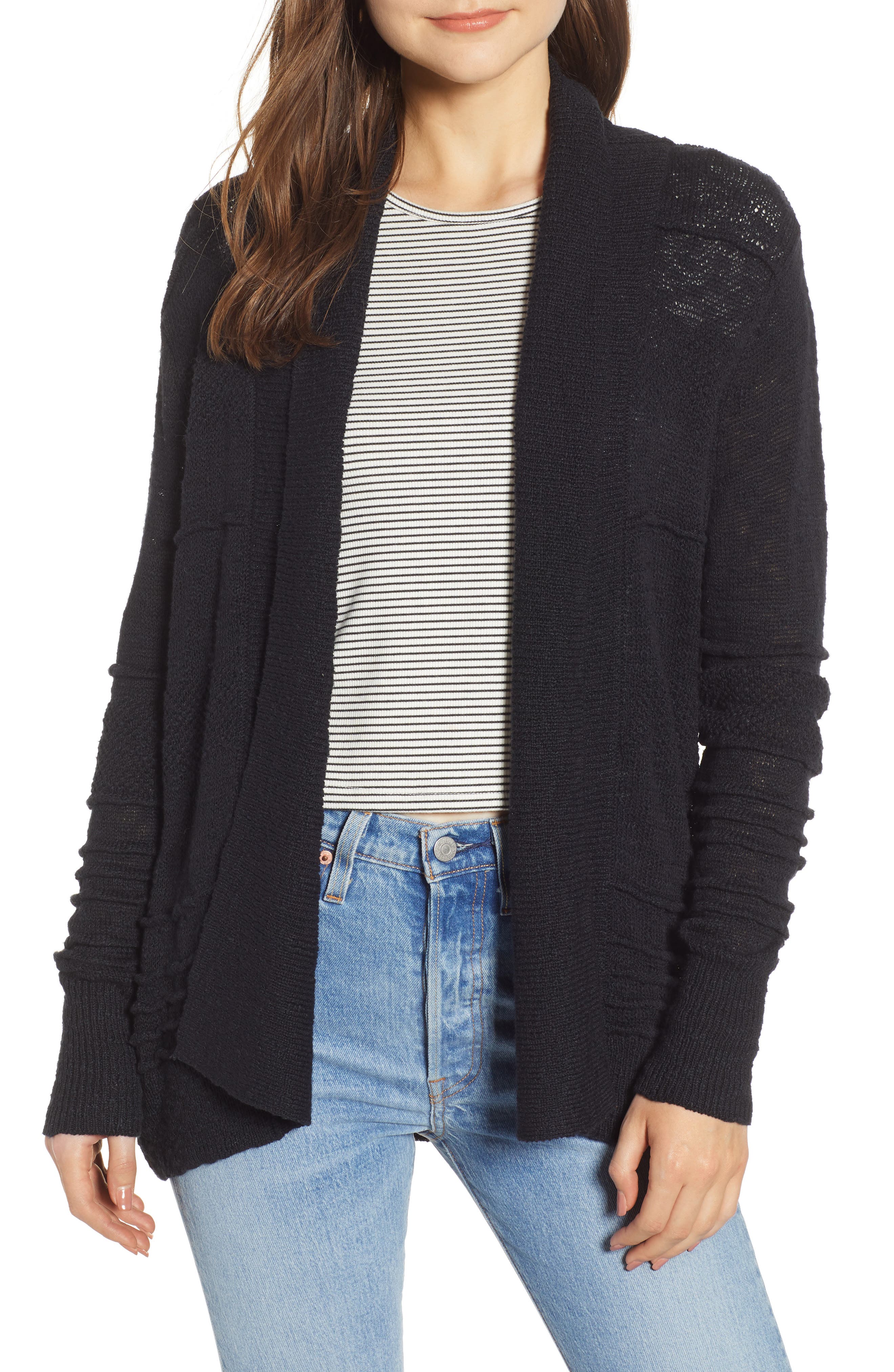 Roxy Ready To Travel Cardigan, Black