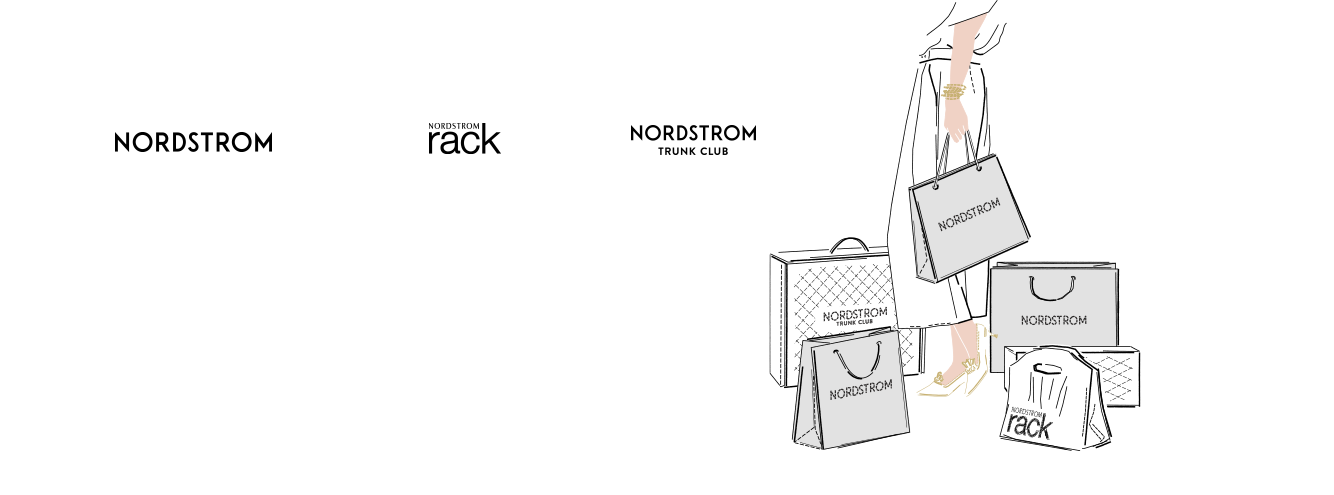 At Nordstrom, Nordstrom Rack and Nordstrom Trunk Club.