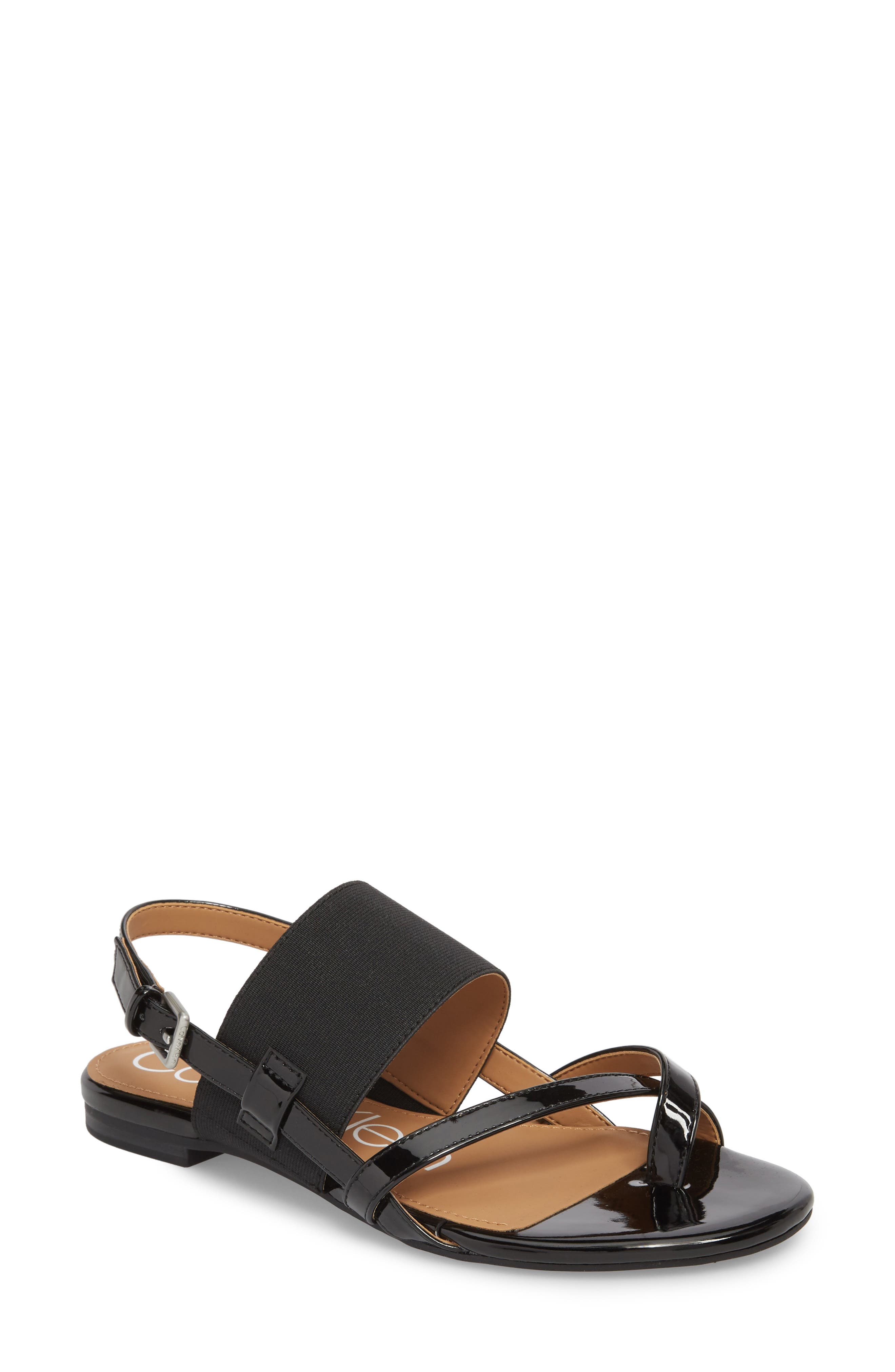 Calvin Klein Berry Sandal, Black