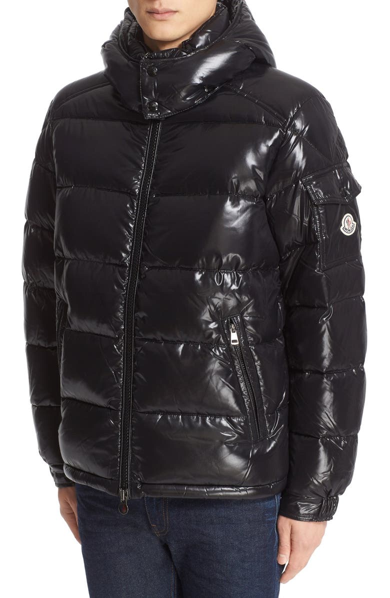 Moncler Maya Lacquered Down Jacket | Nordstrom