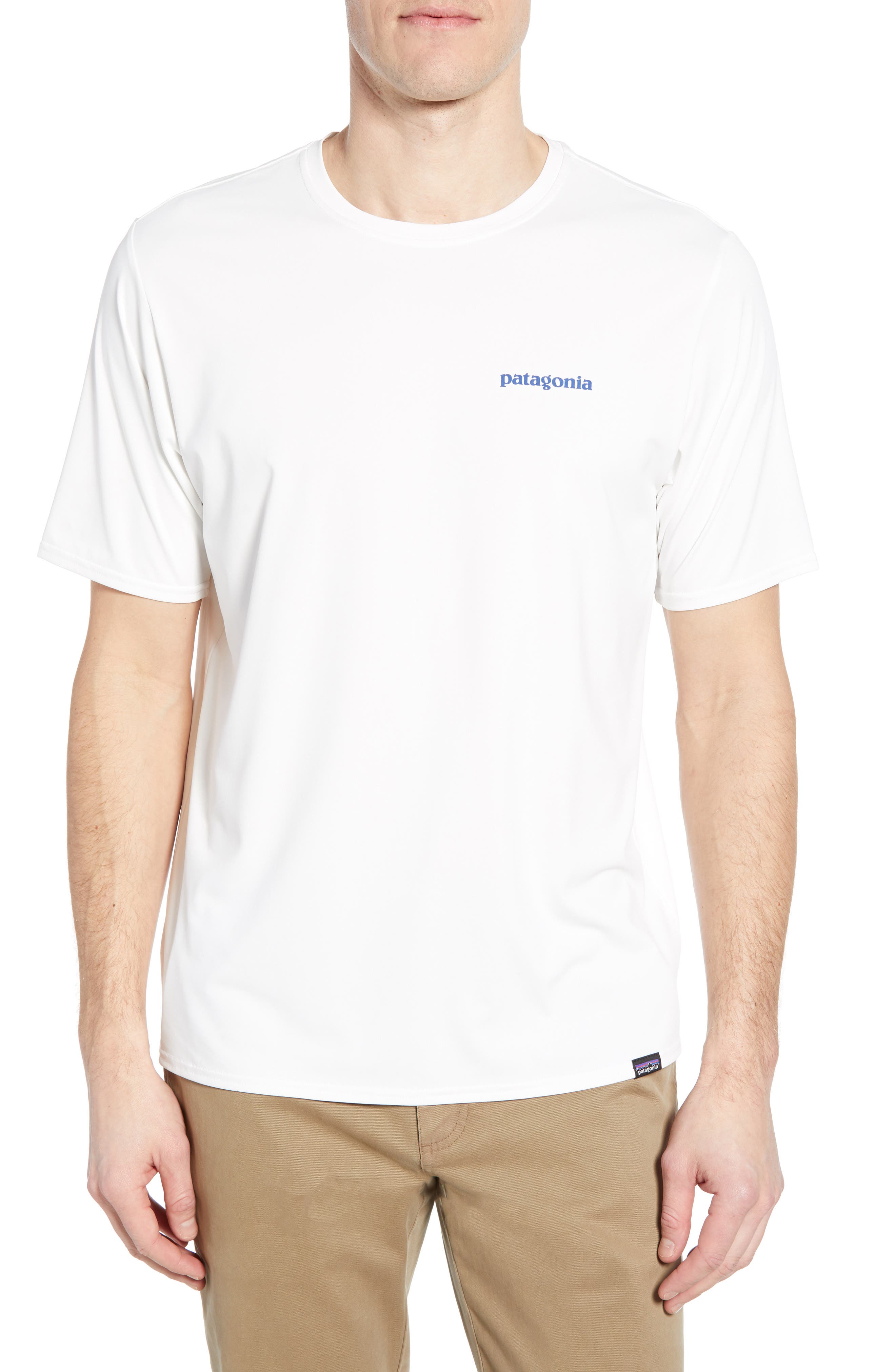 Patagonia Capilene Cool Daily Graphic T-Shirt, White