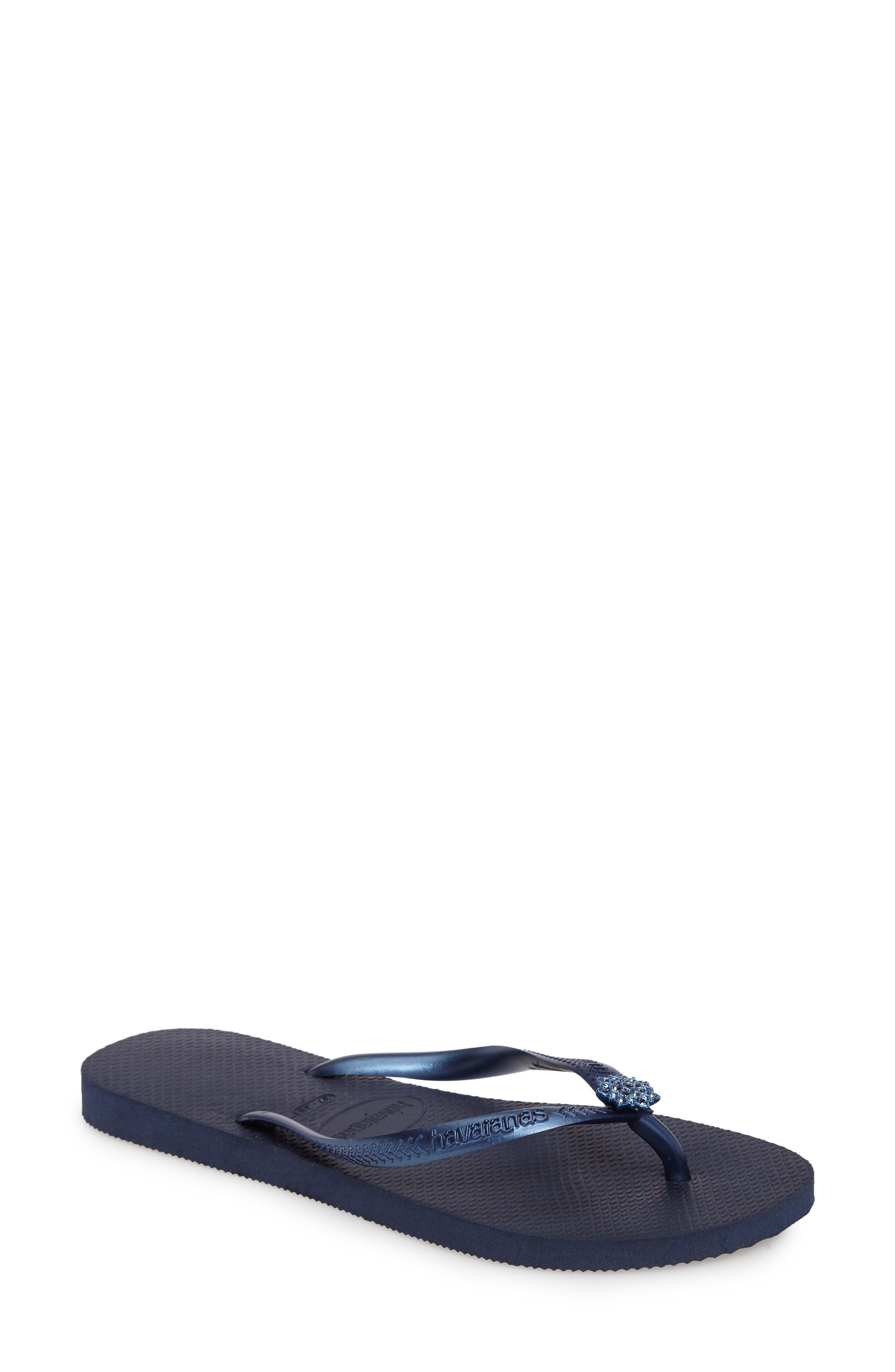 HAVAIANAS SLIM CRYSTAL POEM FLIP FLOP