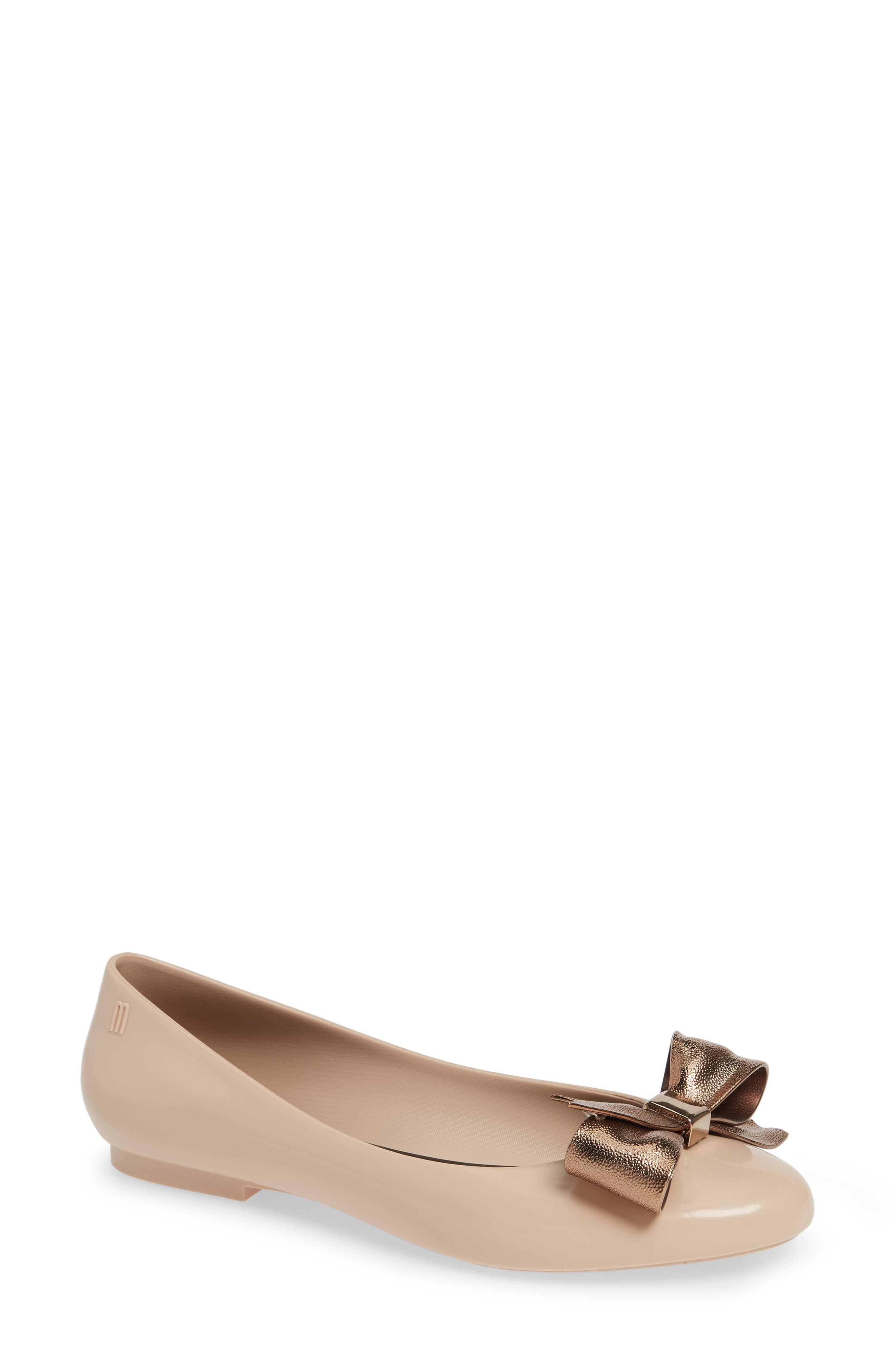 Melissa Doll Iii Bow Flat, Beige