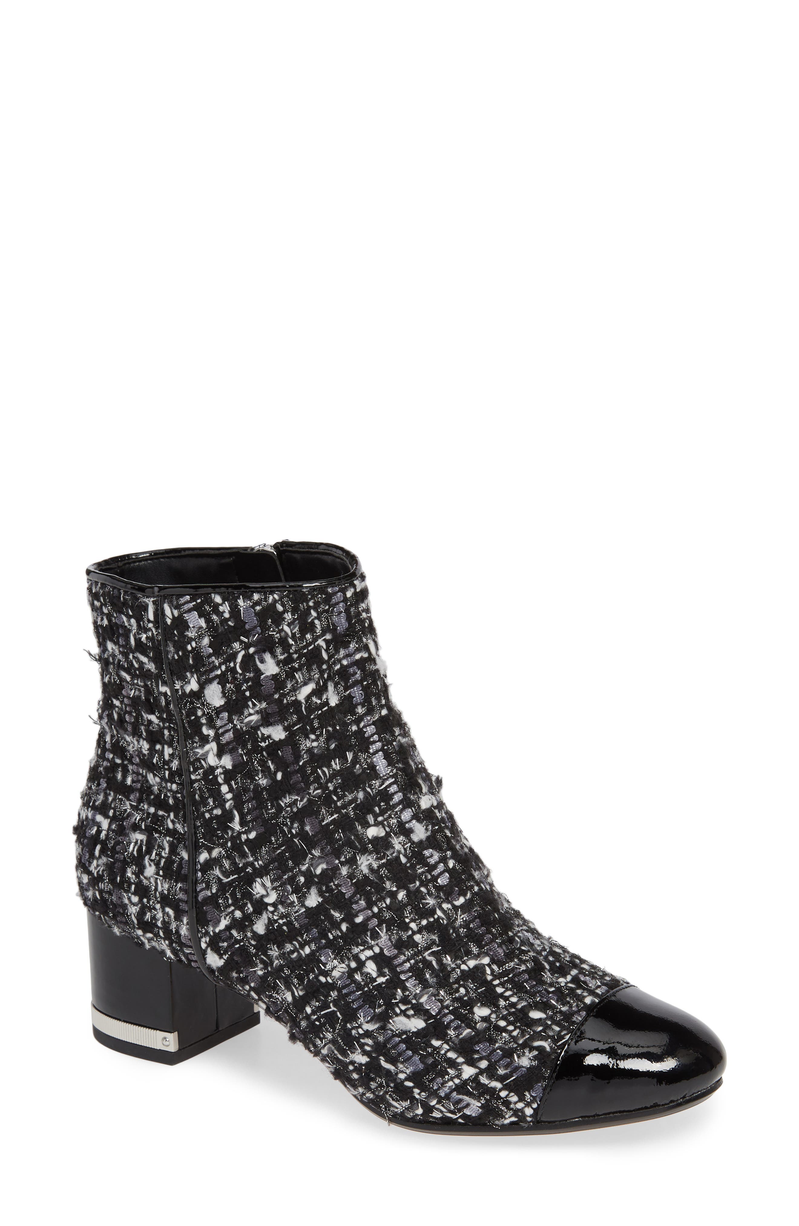 Michael Michael Kors Marcie Cap Toe Bootie, Metallic