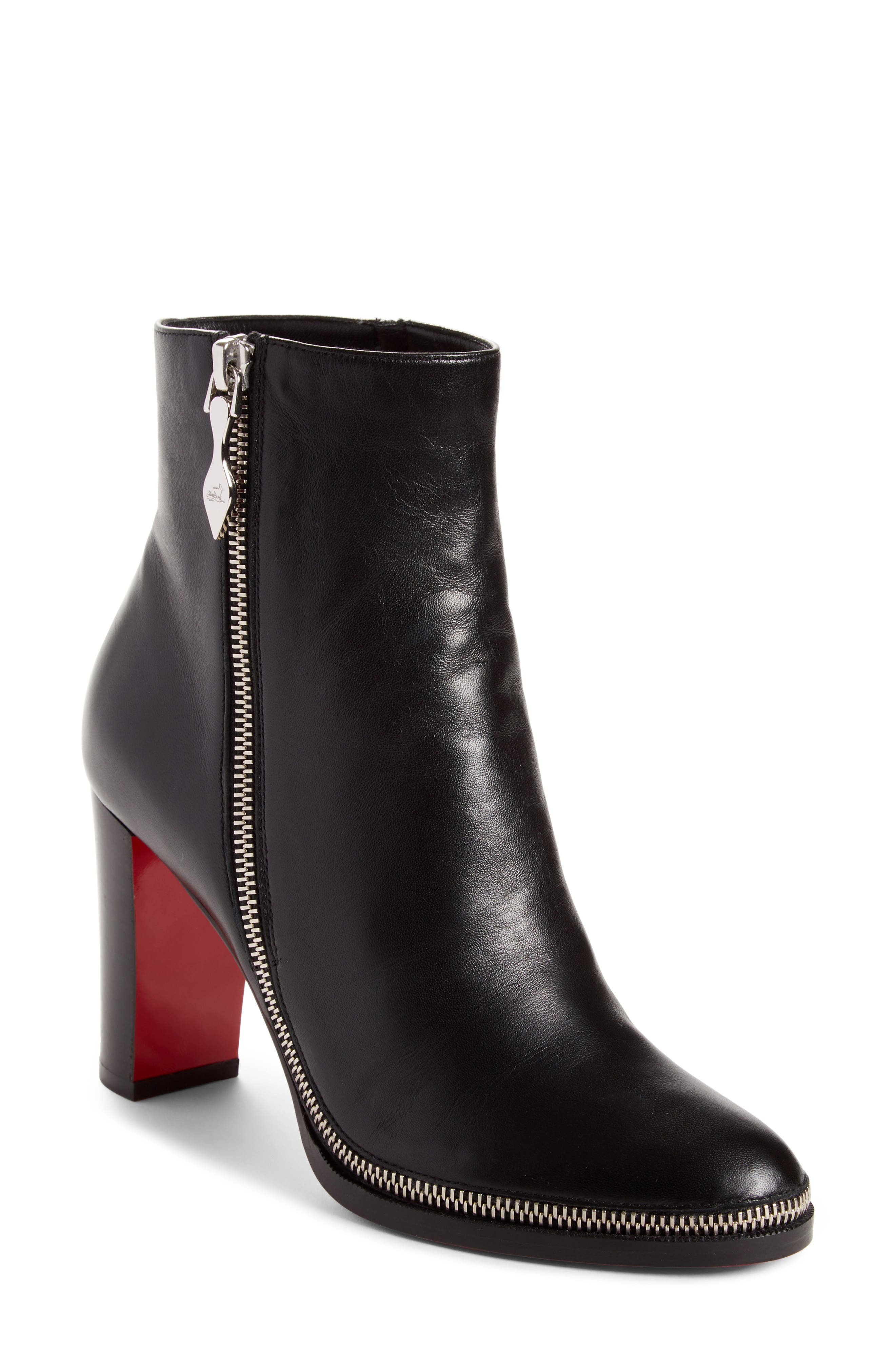 Christian Louboutin Telezip Bootie, Black