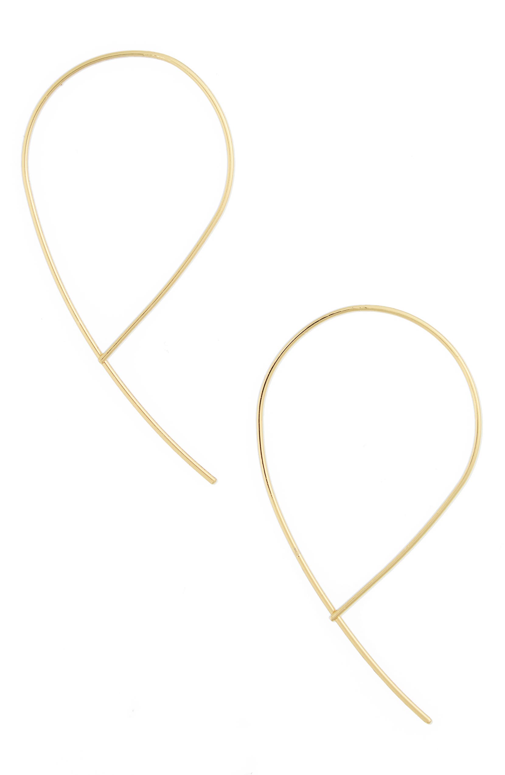 baublebar arie threader earrings