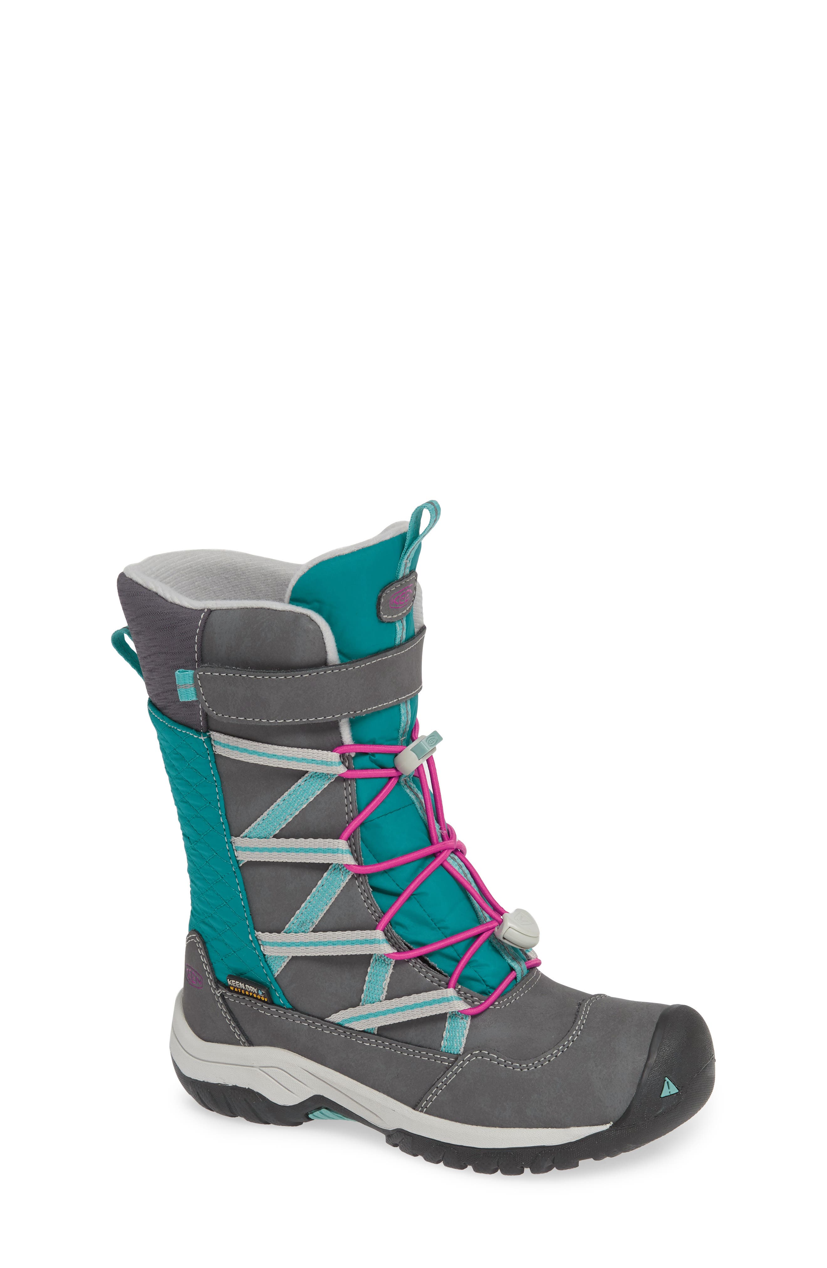 Toddler Keen Hoodoo Waterproof Insulated Boot, Grey