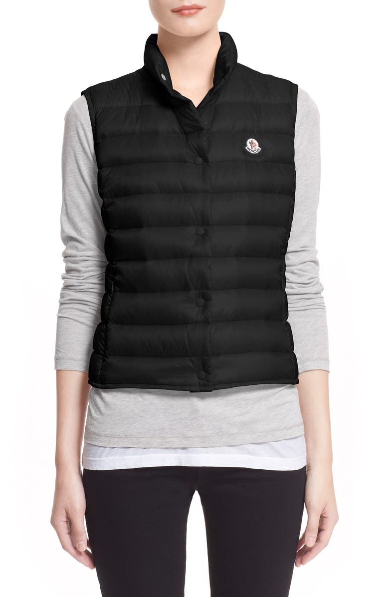 moncler black down liane vest moncler black down liane vest