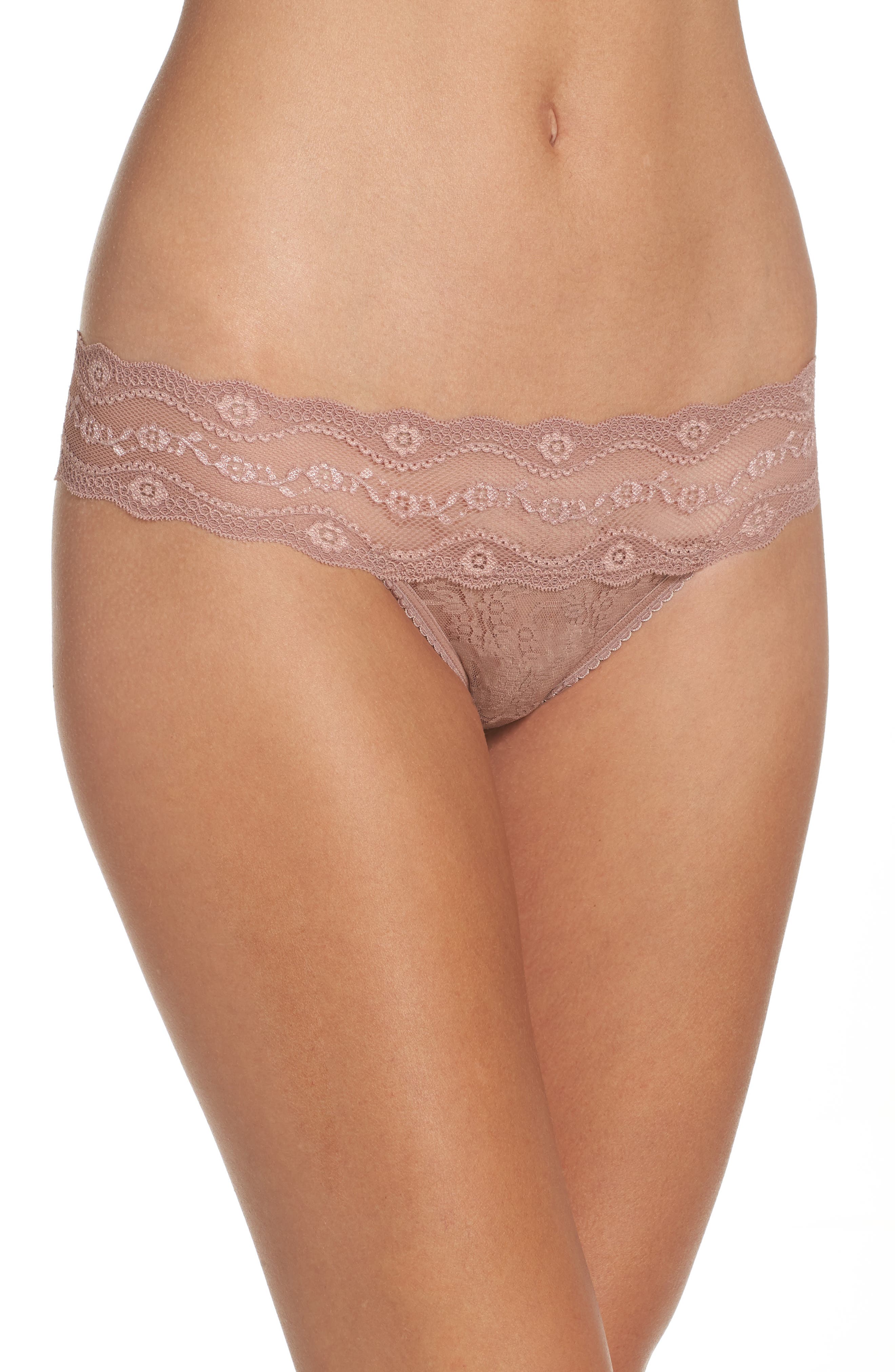 B.tempt'd By Wacoal Tops 'LACE KISS' THONG